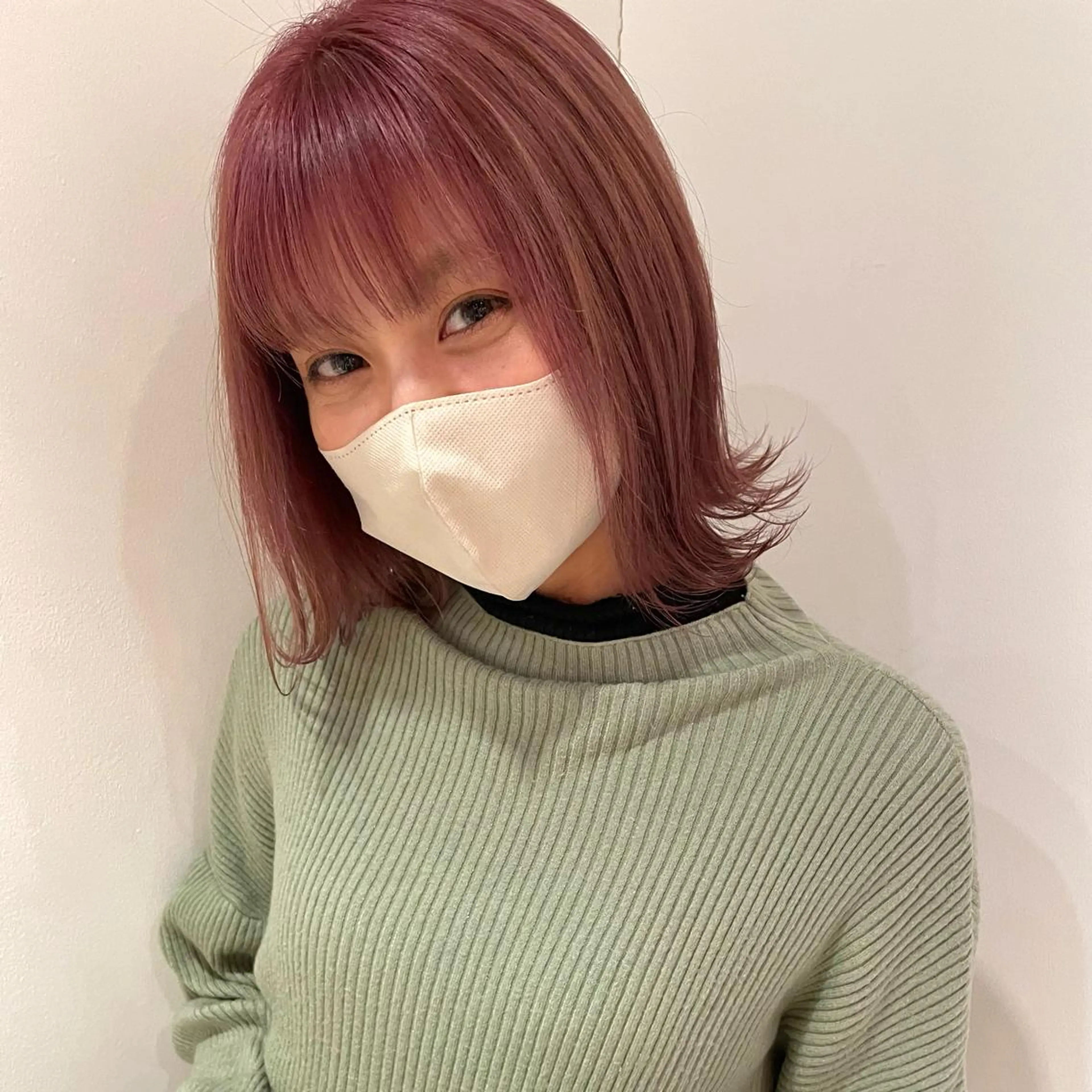 ミディアム カラー Asti  blanche所属・ショート/ブリーチ mizuki🐋のヘアスタイル