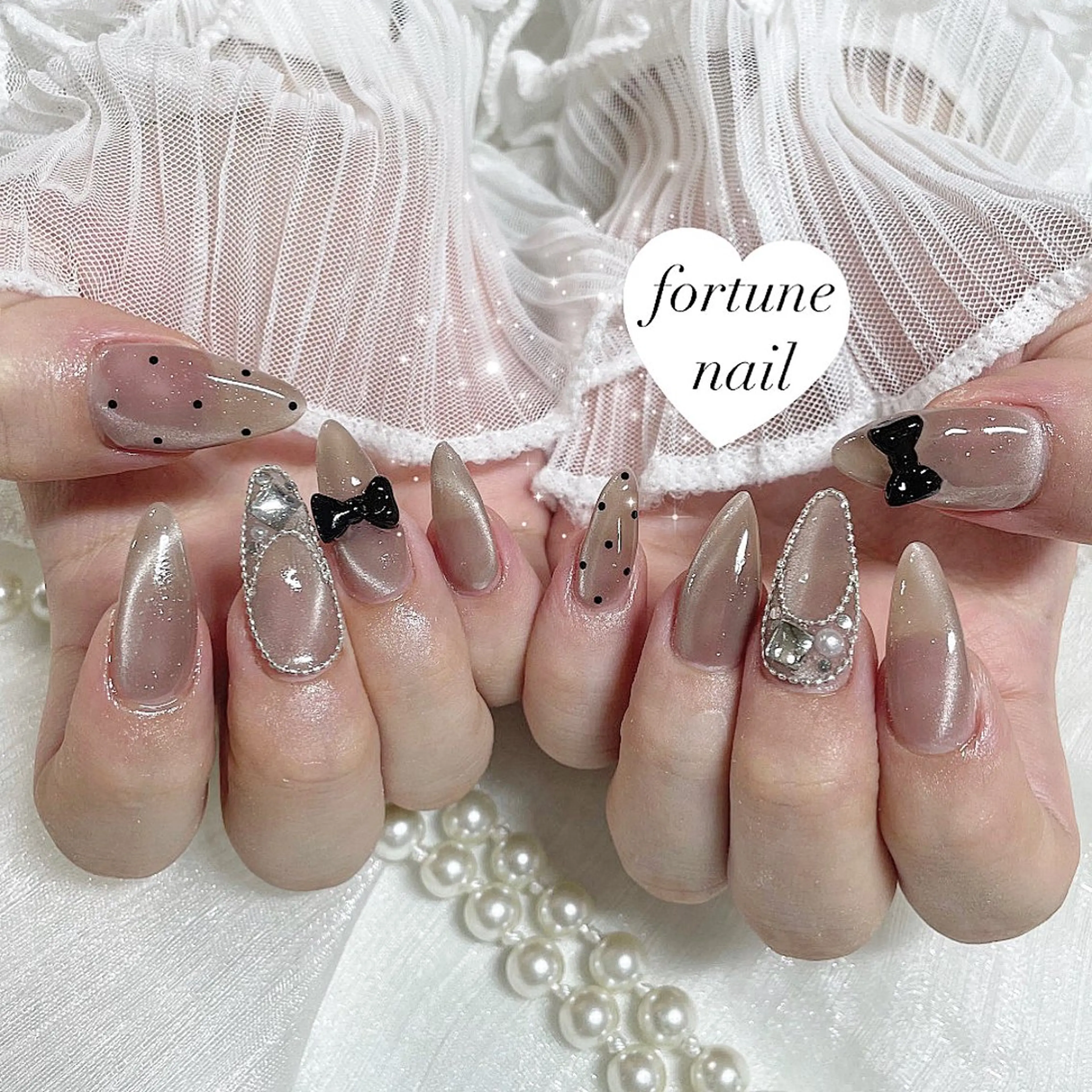 ネイル マグネットネイル ハンドネイル ☆saori ☆のネイルデザイン