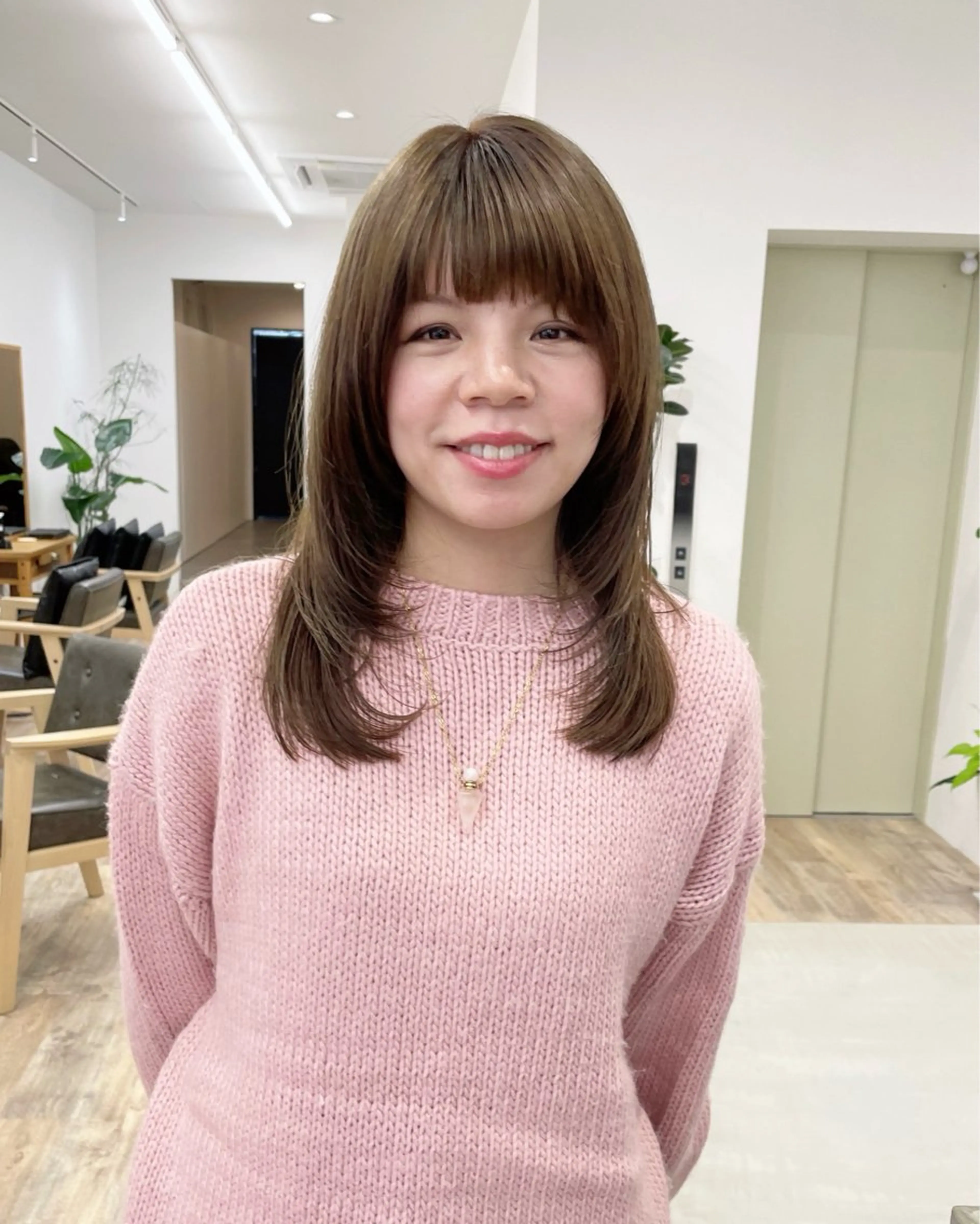 セミロング 艶髪/髪質改善 ナカムラのヘアスタイル