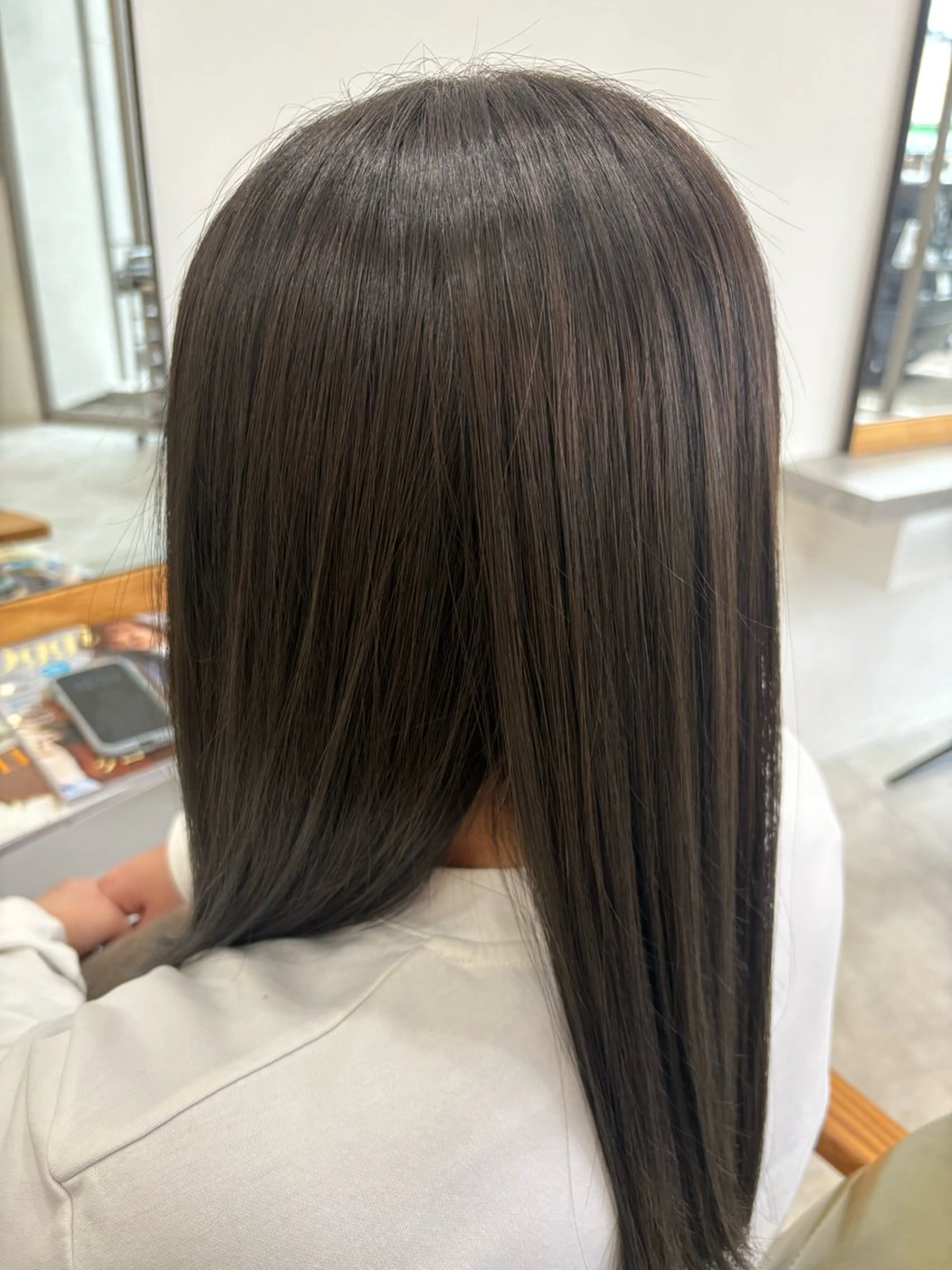 セミロング カラー moiBlanc所属・moi blanc/ Aoyagiのヘアスタイル