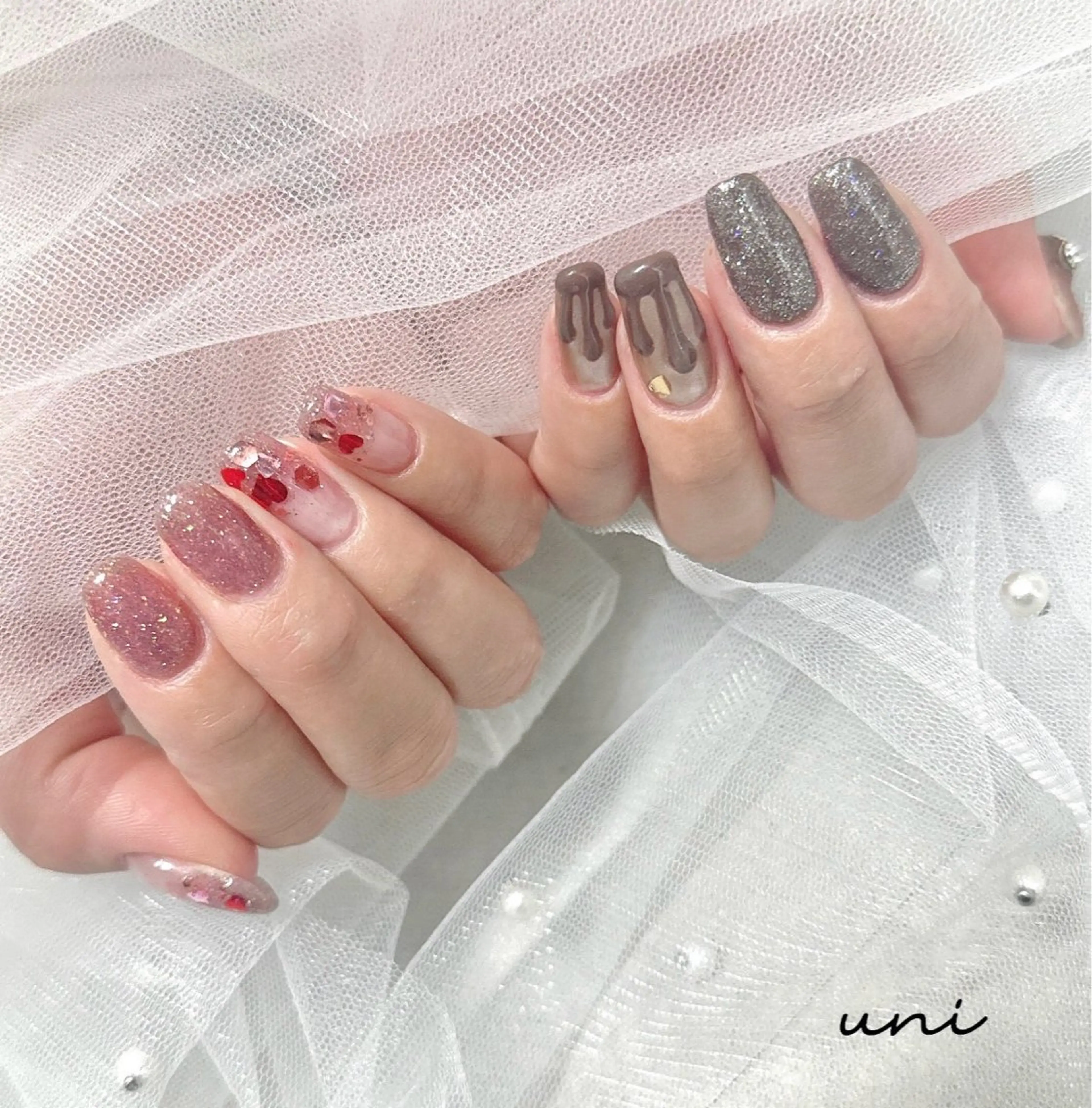ネイル ハンドネイル uni nail所属・uni nail saronのネイルデザイン