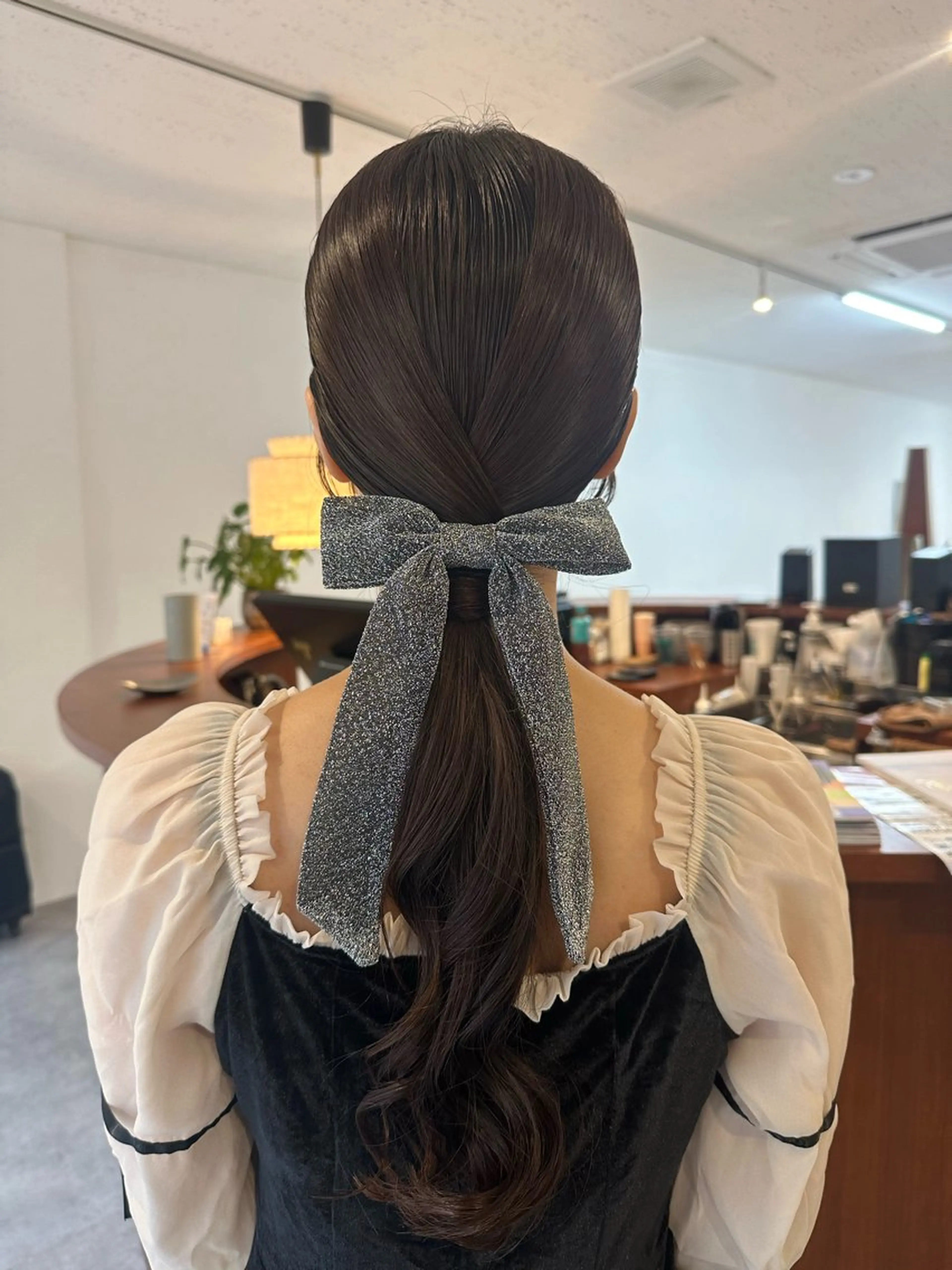 ロング ヘアセット 🌈トップデザイナー 金沢駅近nanamiのヘアスタイル