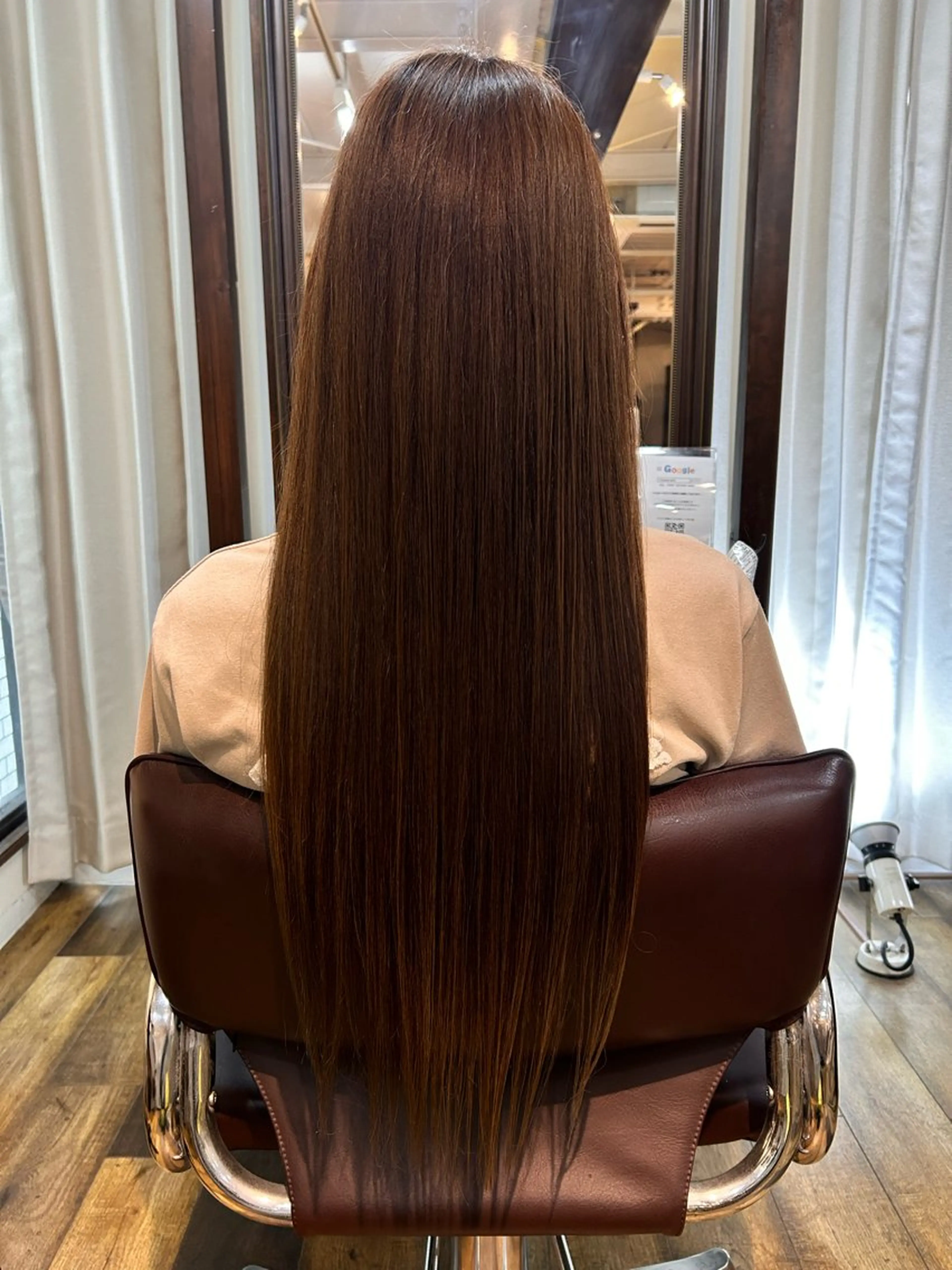 ロング カラー canonart上田 里恵のヘアスタイル