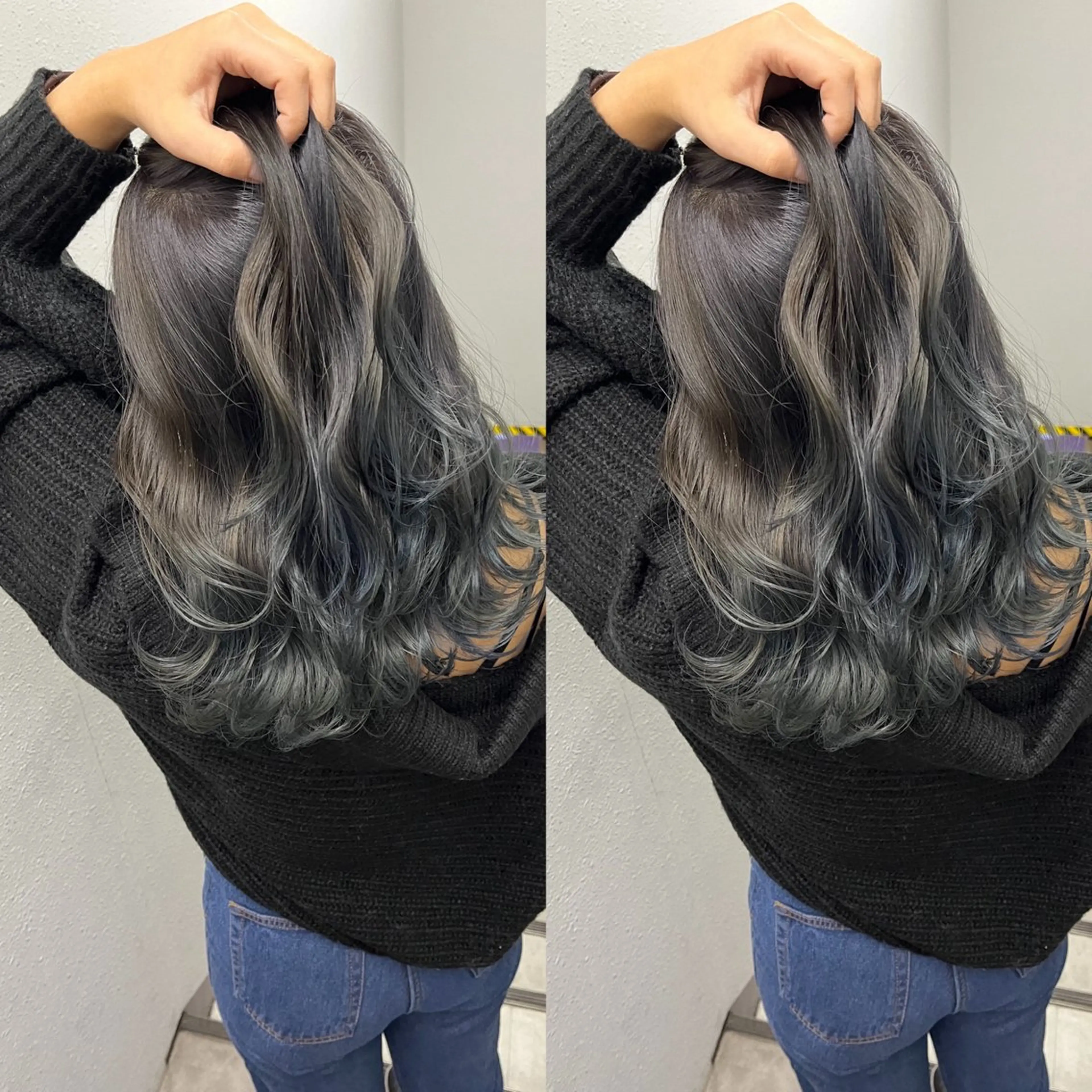 ミディアム カット ヘアカラー トリートメント 💗レイヤーショート ボブ艶髪/竜也💗のヘアスタイル