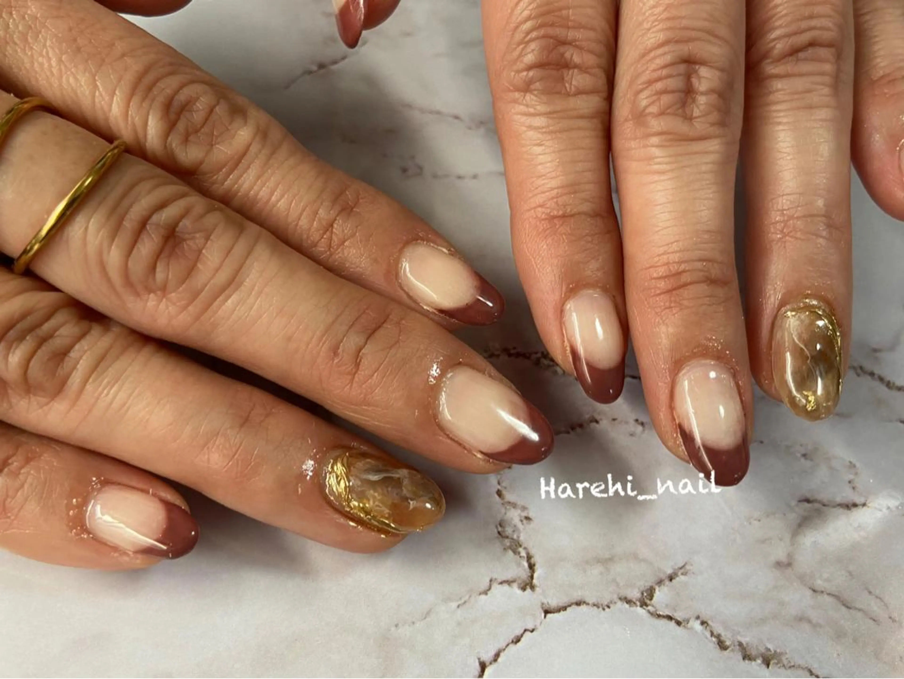ネイル ハンドネイル Harehi_ nailのネイルデザイン
