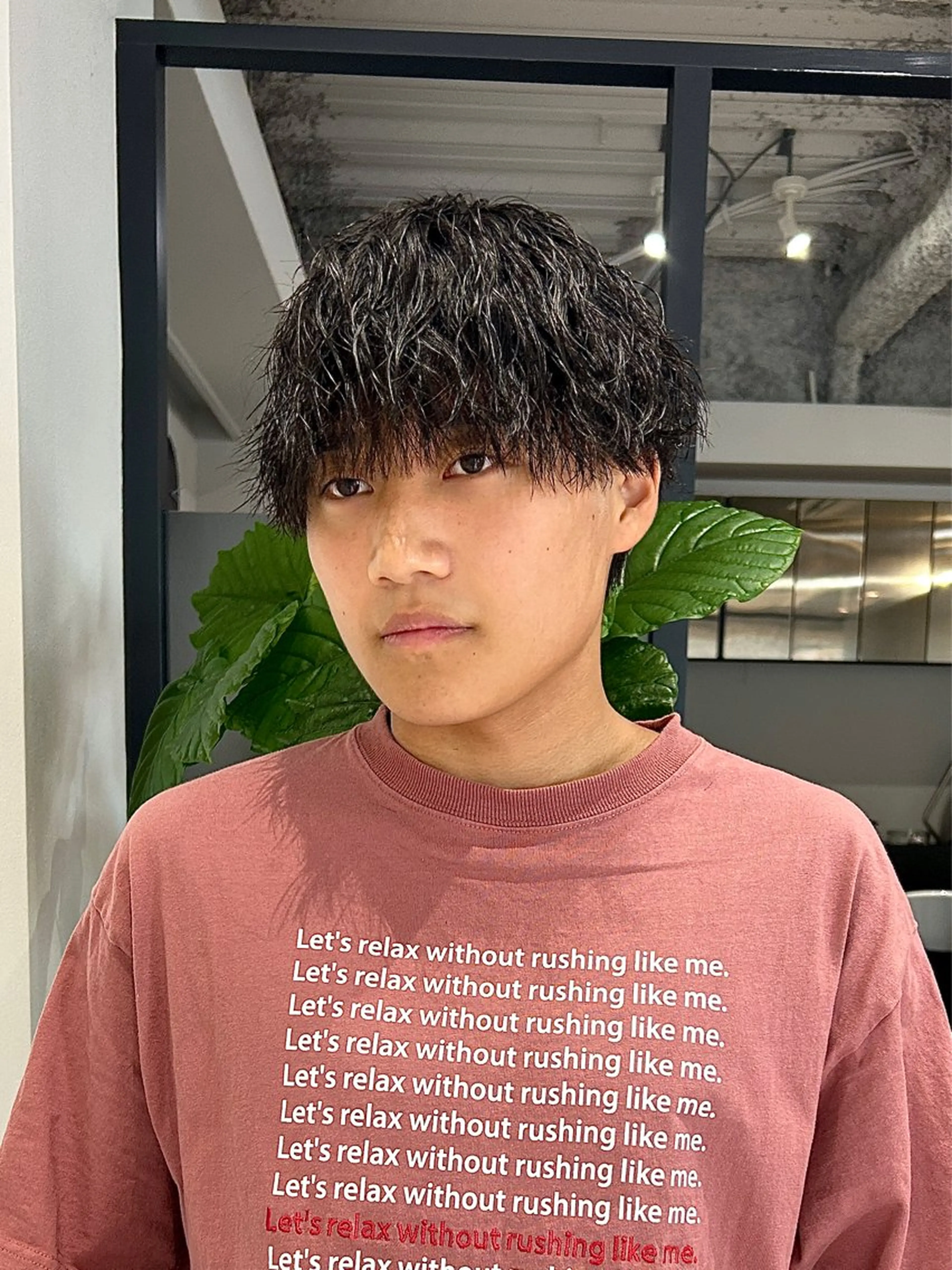 【12月限定料金⭐️】✂️メンズカット+🌀ツイストスパイラルパーマの写真