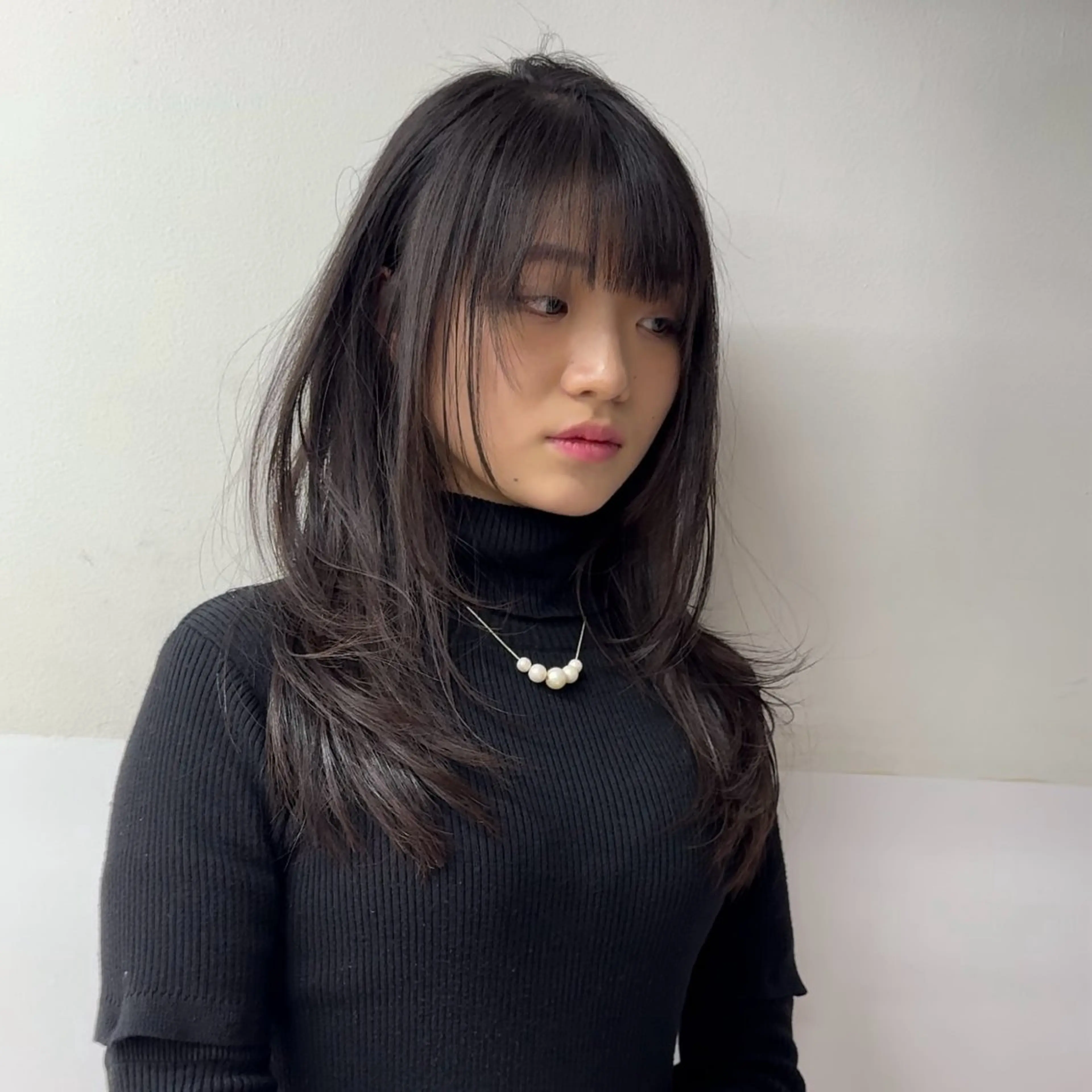 セミロング レイヤーカット/ 堀匠吾のヘアスタイル