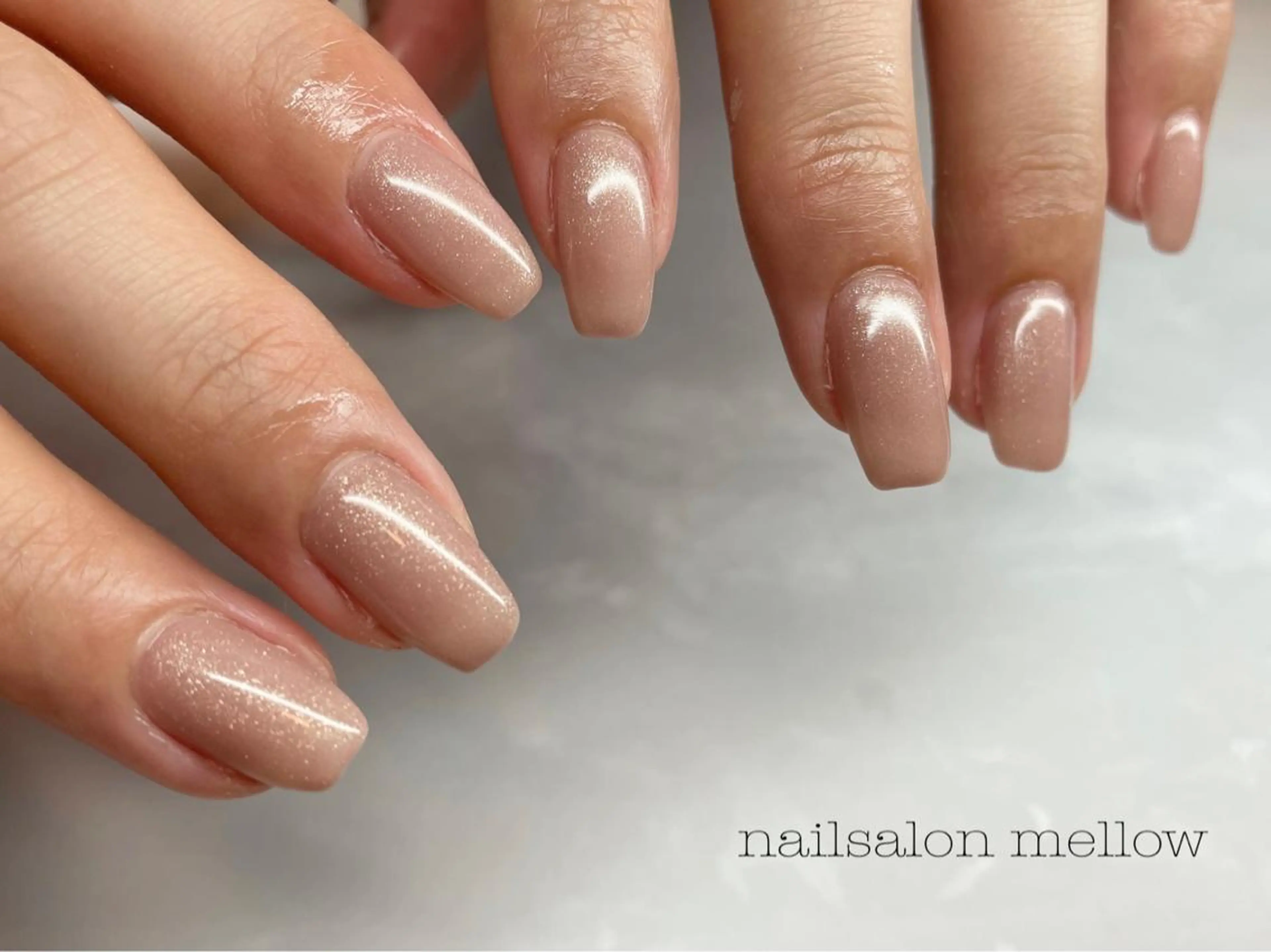 ネイル ラメ(グリッター) 大山 浩美のネイルデザイン