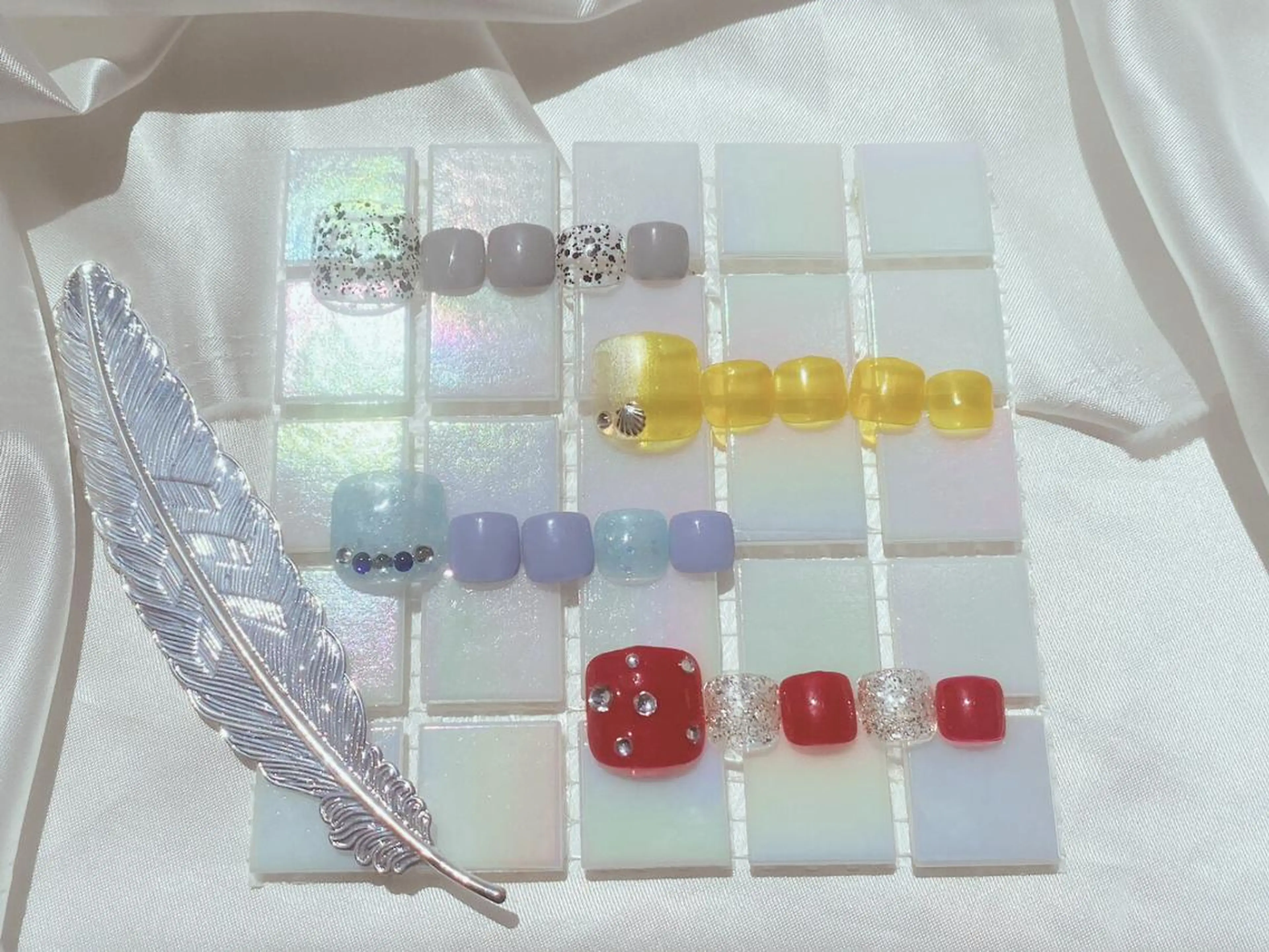 ネイル フットネイル 夏ネイル Nail Salon Lindaのネイルデザイン