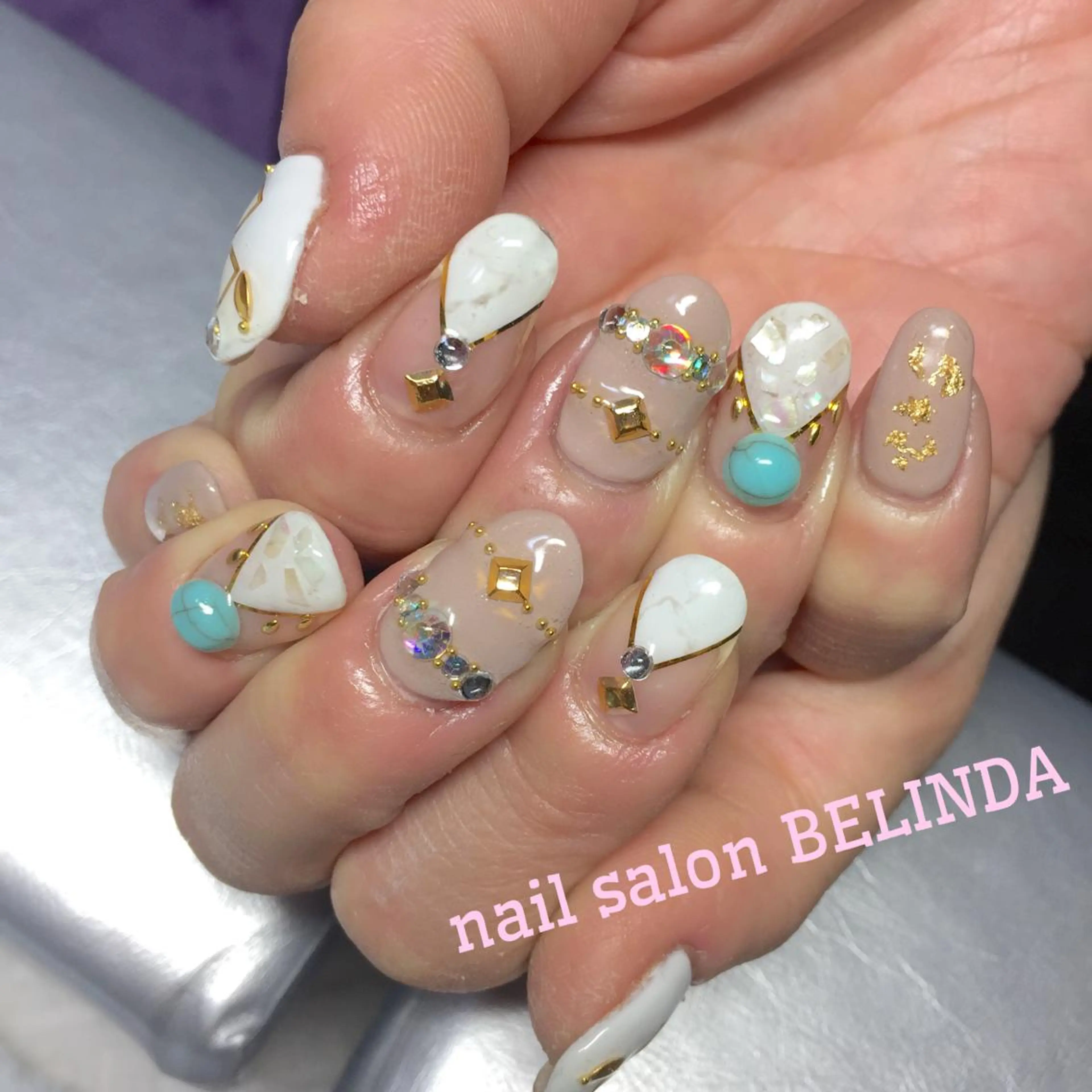 ショート ネイル 毛利 ゆりあのエステ・リラクイメージ