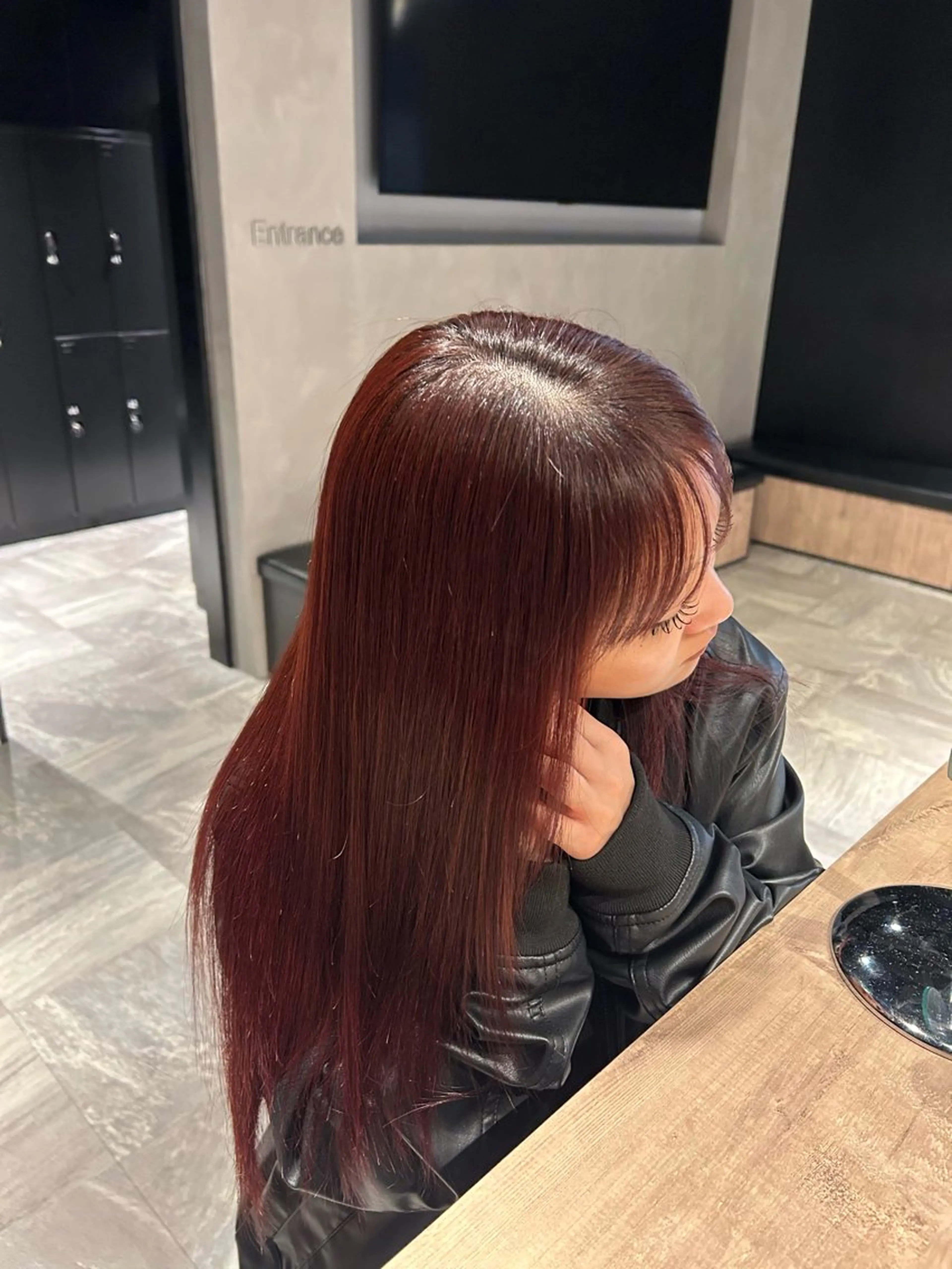 ロング カラー トリートメント 暖色/髪質改善 /メンズカット/優真のヘアスタイル