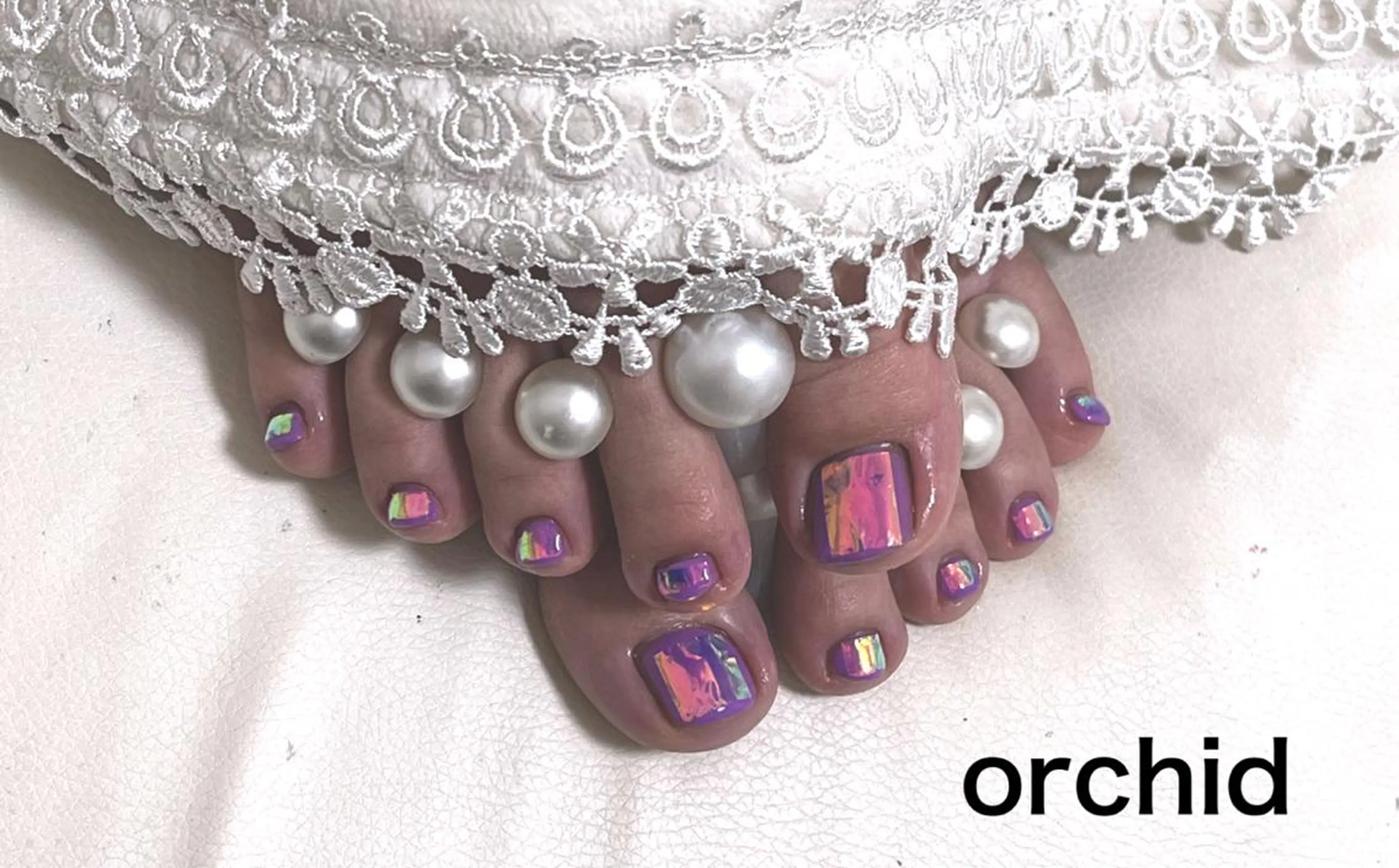 ネイル orchid ♡オーキッドのネイルデザイン