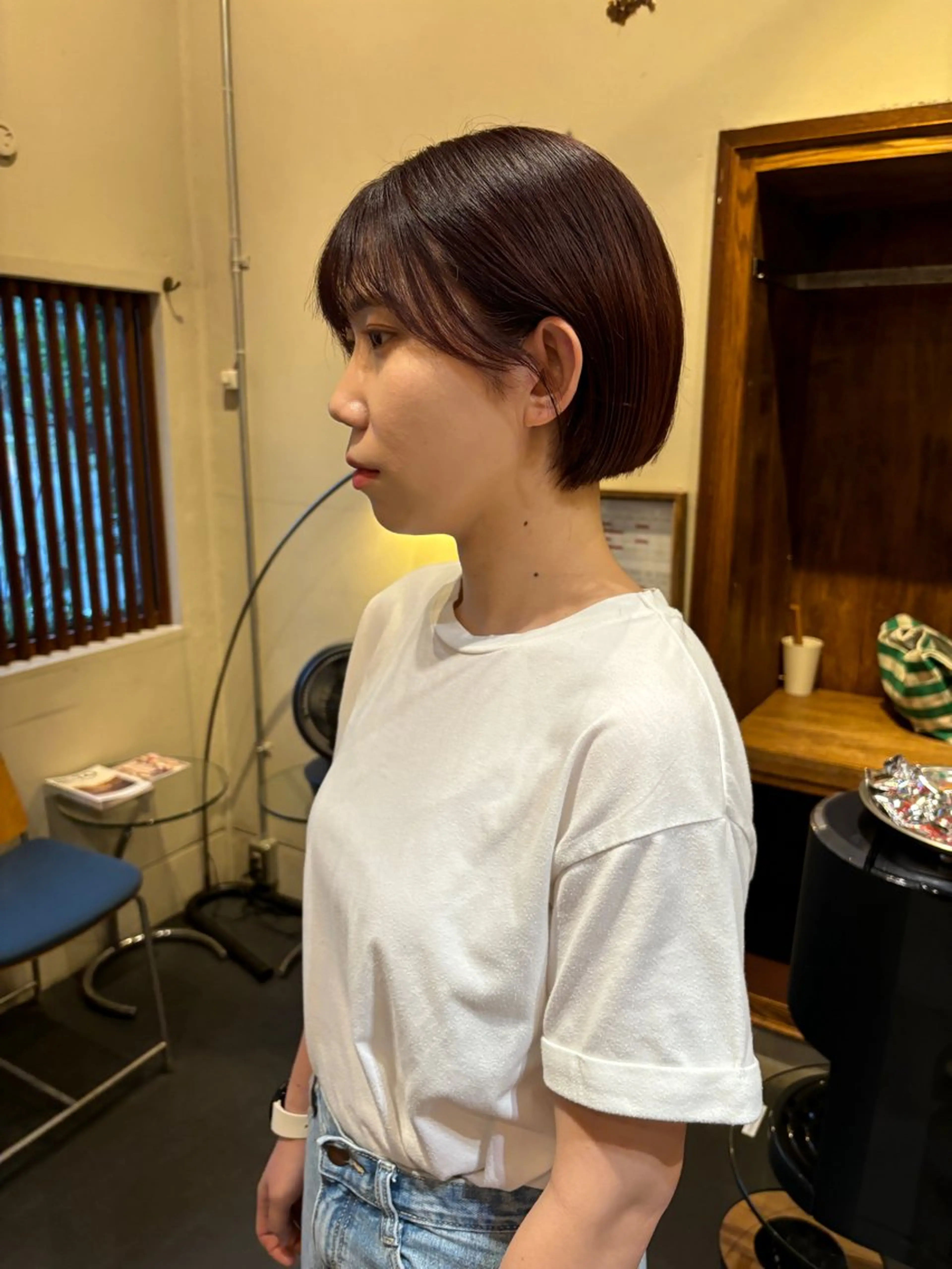 ショート カラー Chiho / 梅田 / ボブ/ パーマのヘアスタイル