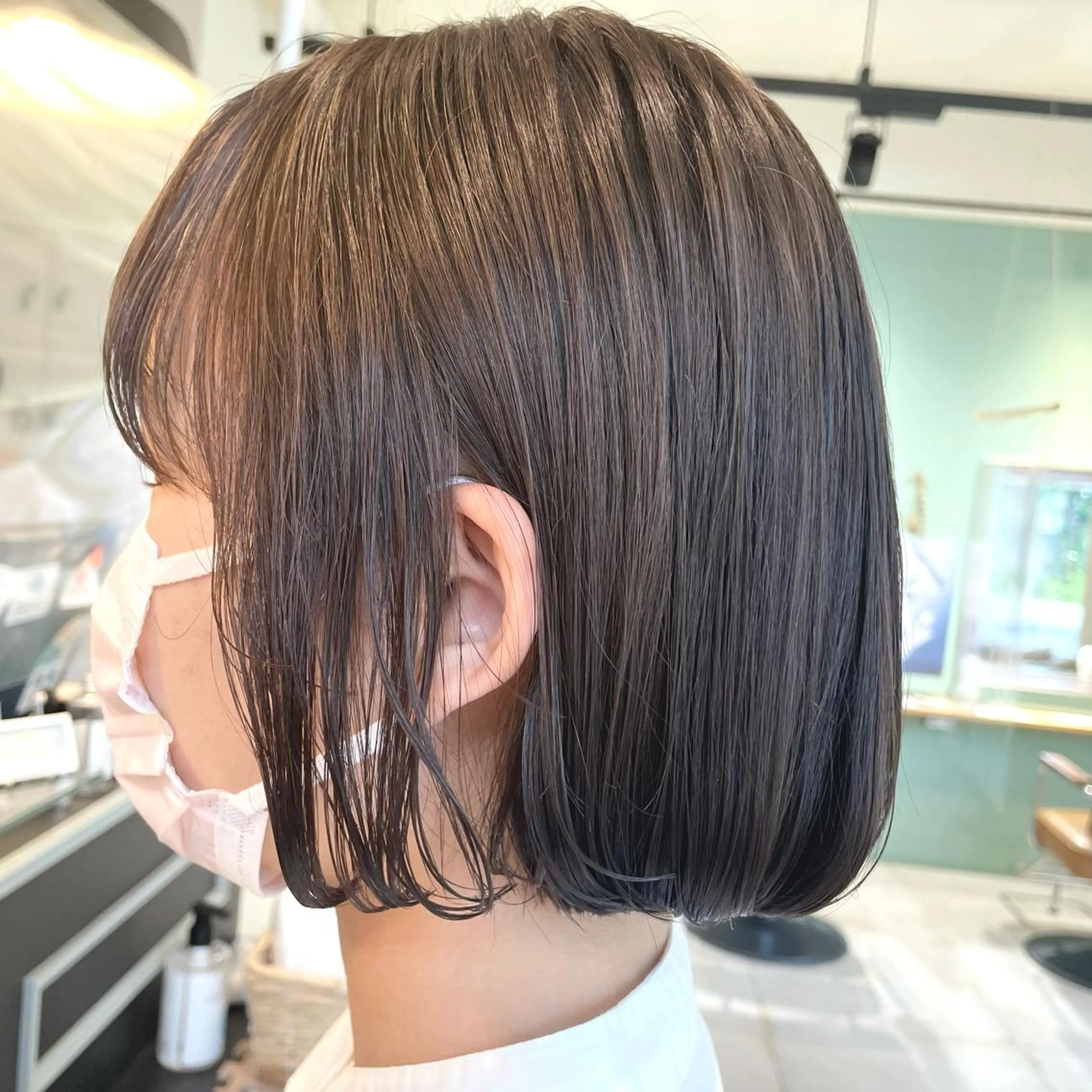 ショート カラー スナコザワ レナのヘアスタイル