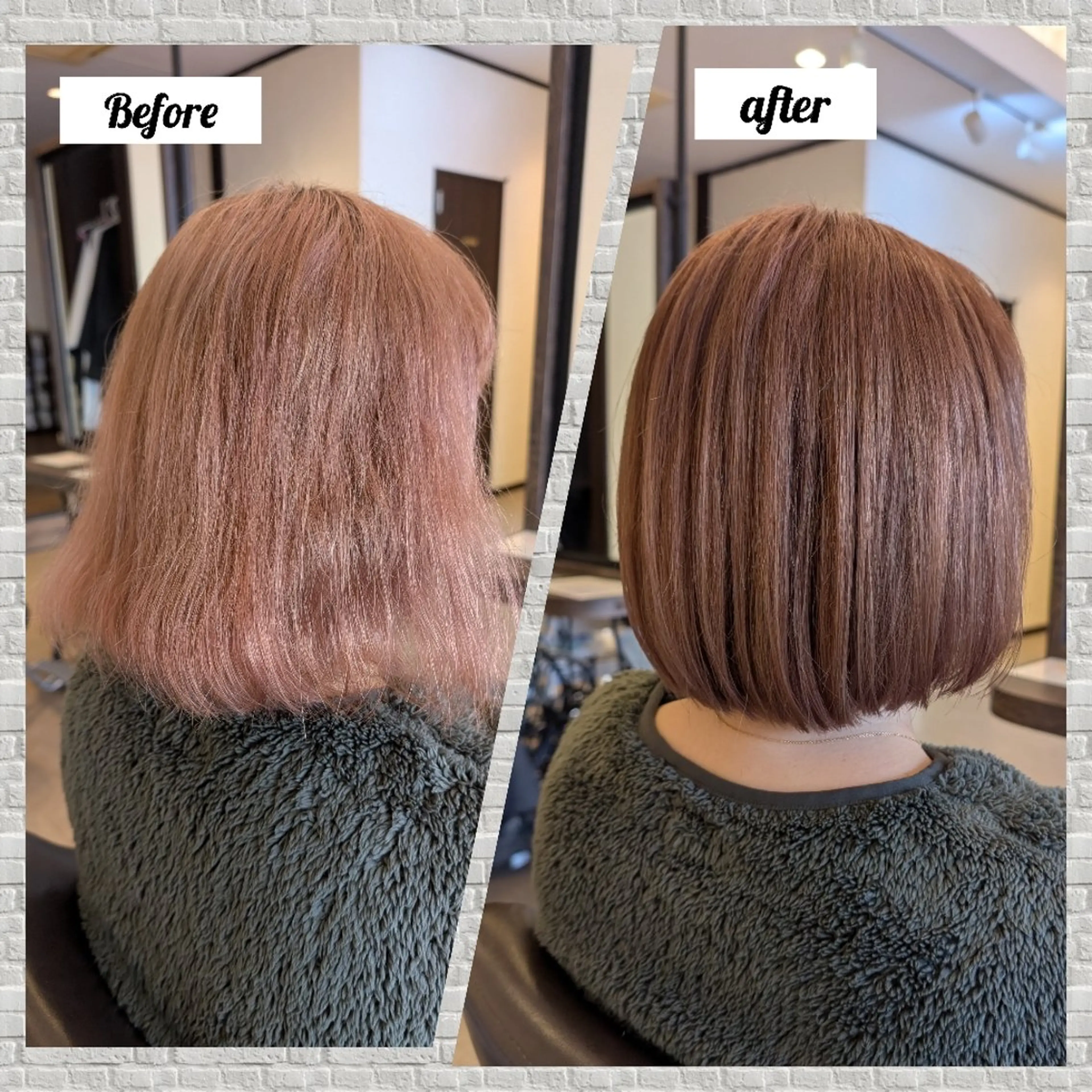 カラー カット ヘアカラー 吉田 彩のヘアスタイル