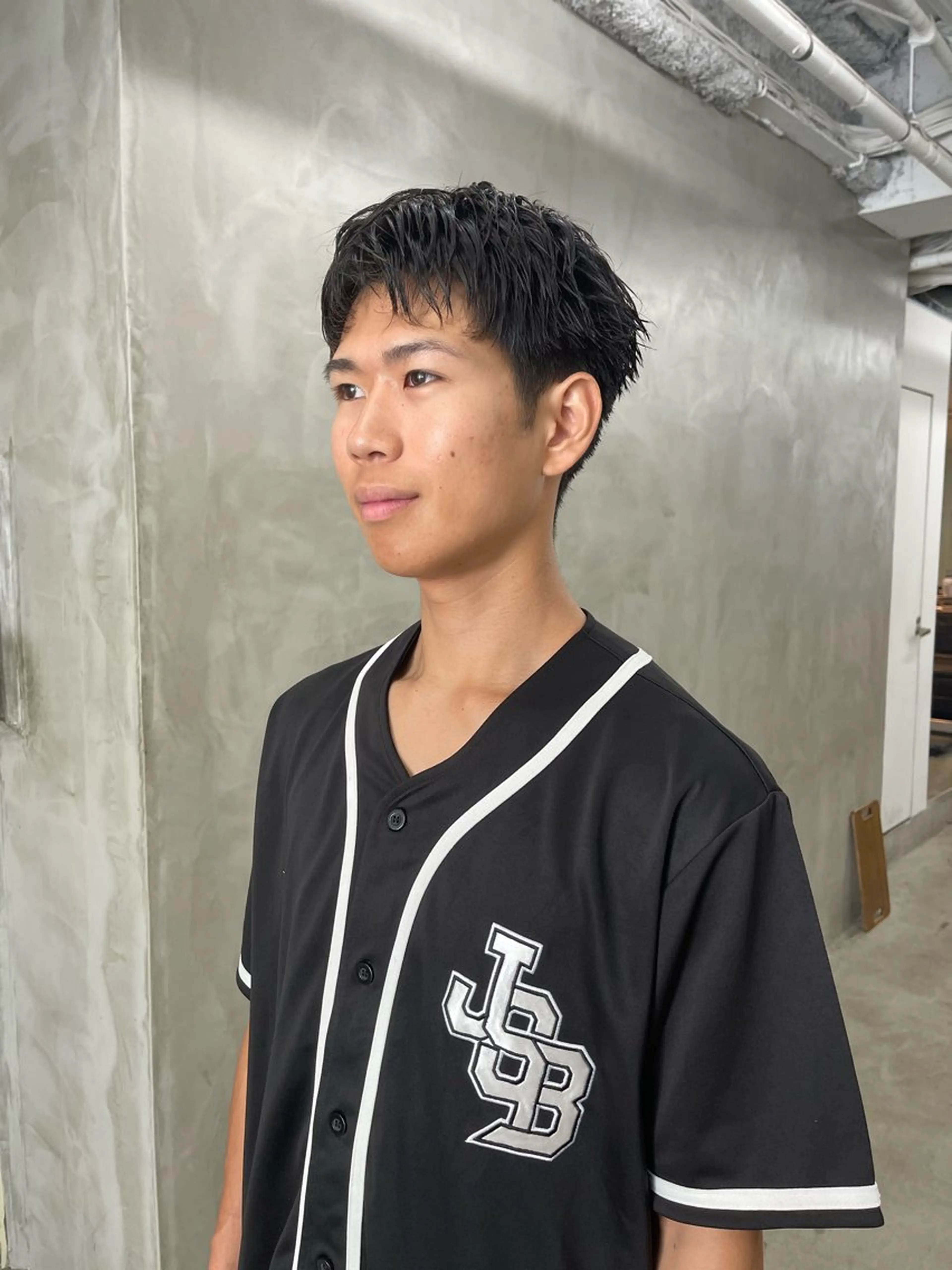 メンズ カット パーマ メンズカット パーマ[佐橋]のヘアスタイル