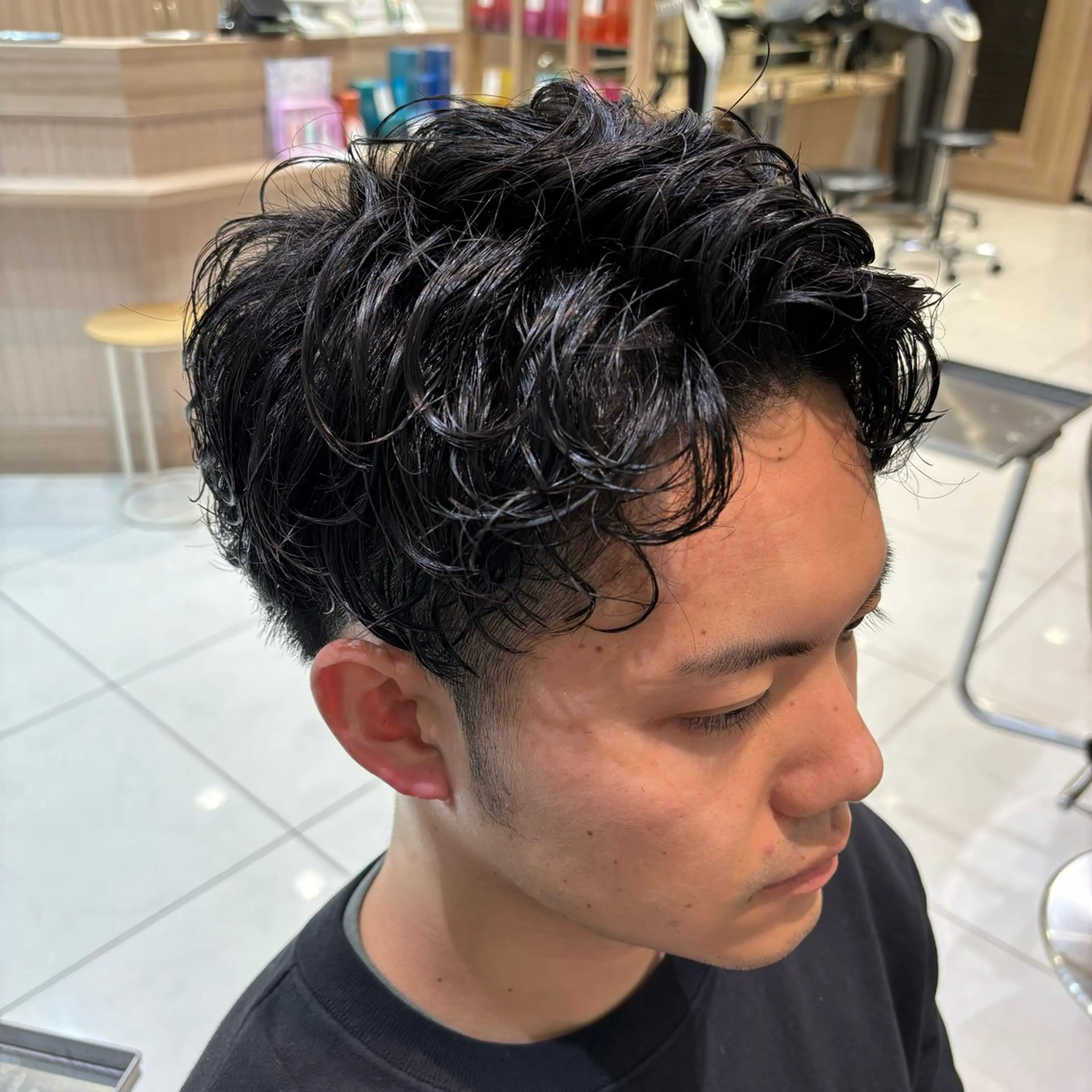 パーマ メンズ メンズパーマ 波巻きパーマ 波巻き･カルマ パーマ特化/aoiのヘアスタイル