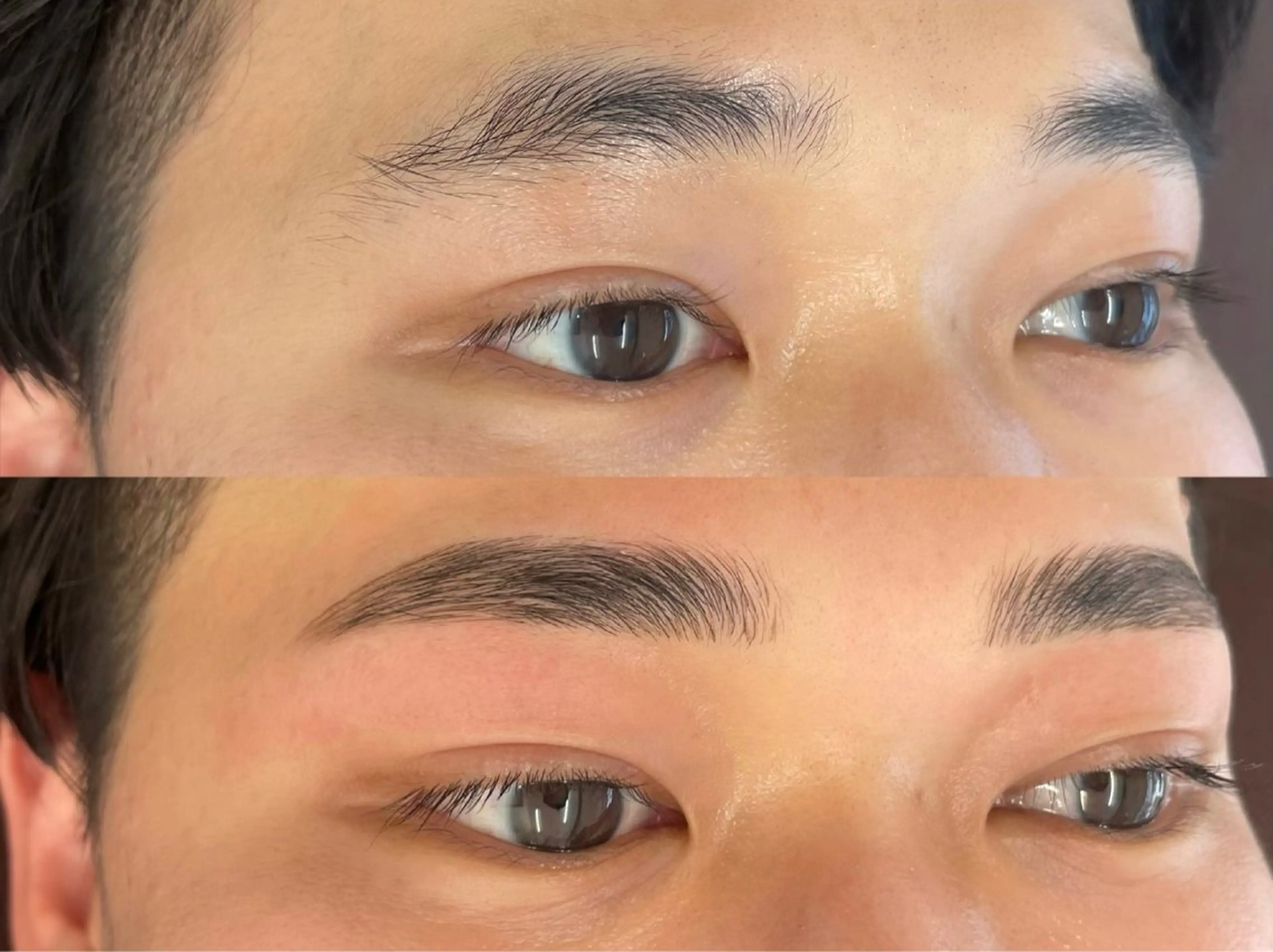 メンズ アイブロウ メンズパーマ suu ｜harukaのマツエク・マツパデザイン