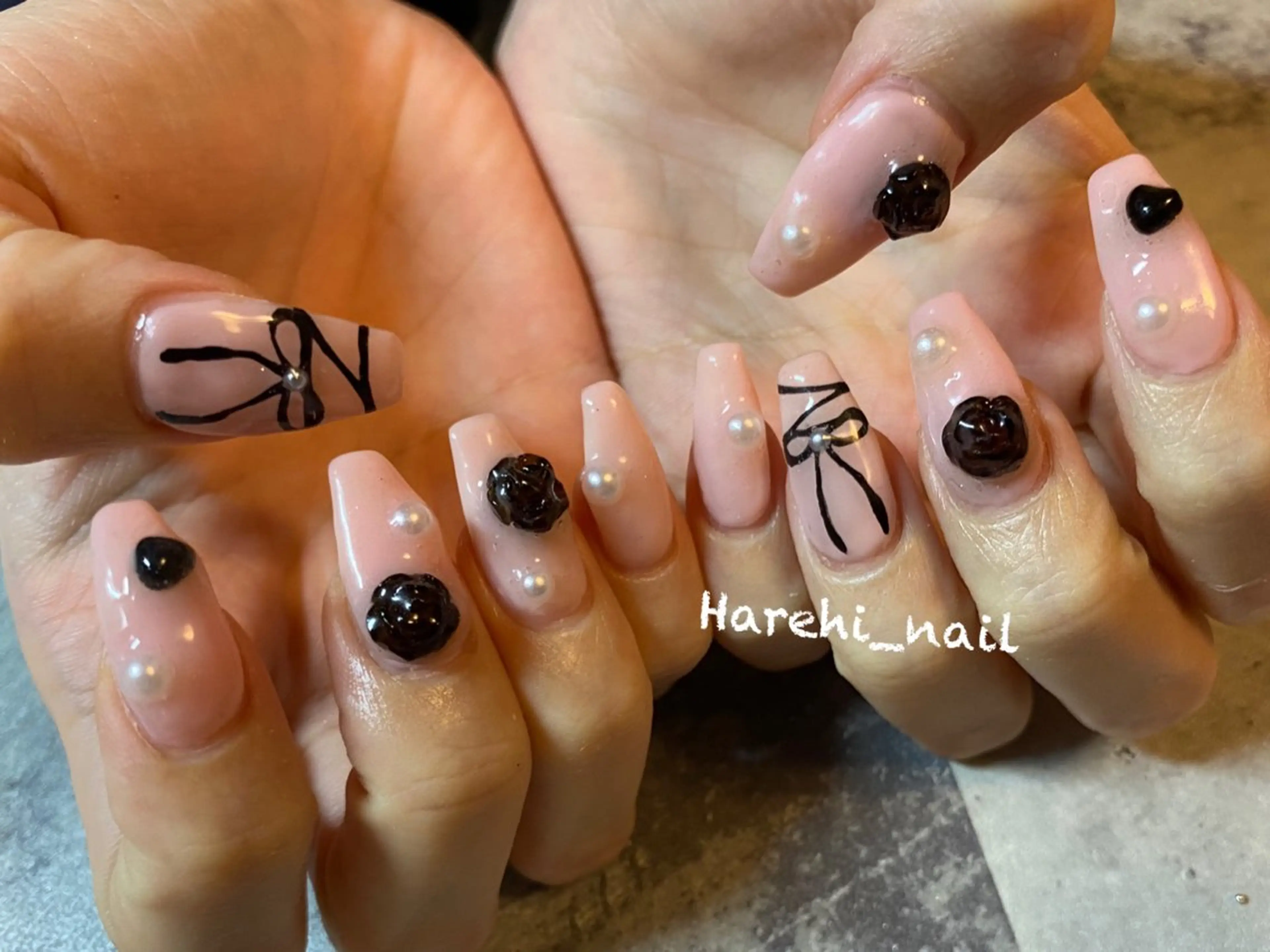 ネイル ハンドネイル Harehi_ nailのネイルデザイン