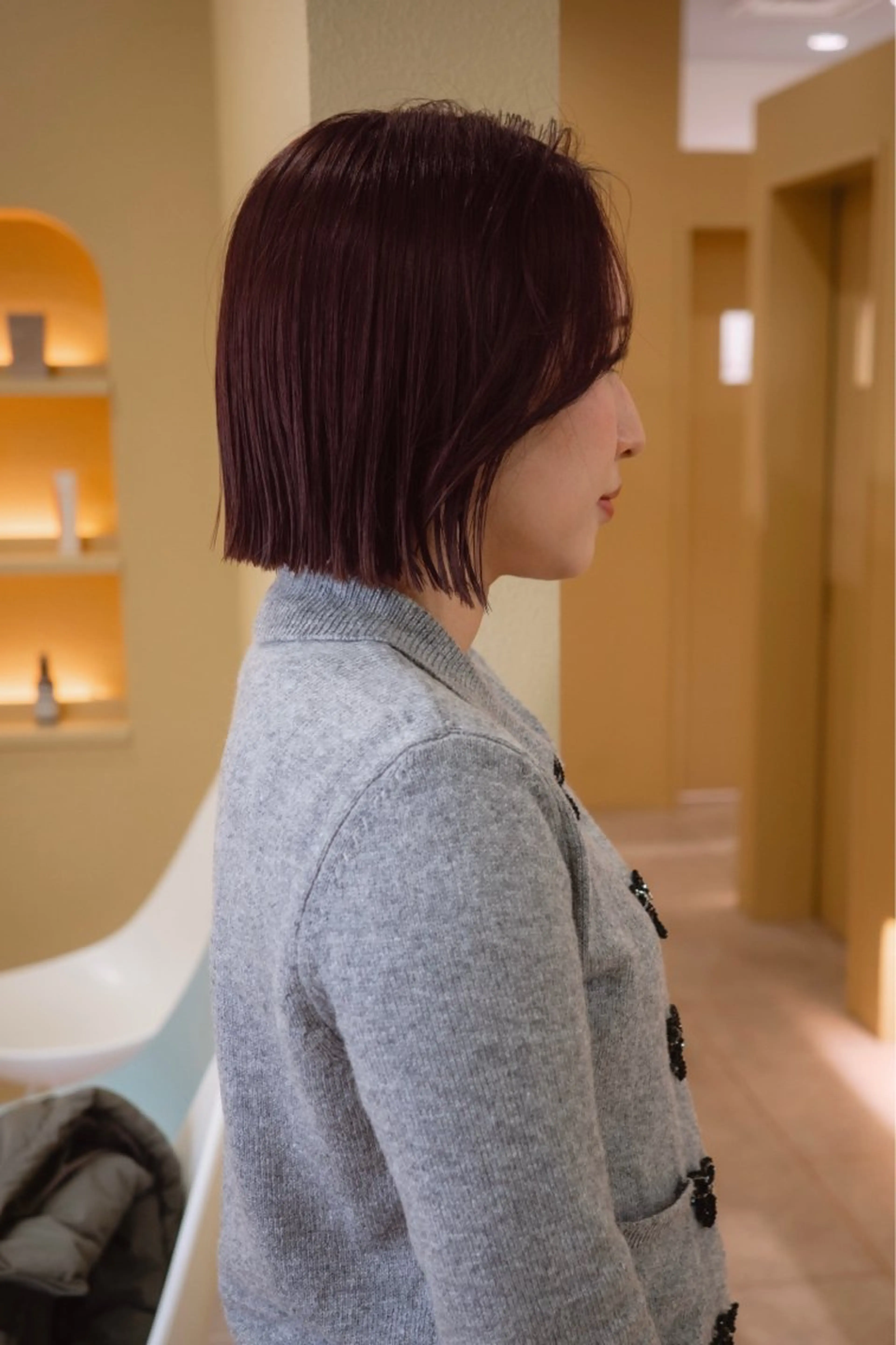 ショート カラー ホンマル　モトキ /ボブ/暖色🍊のヘアスタイル