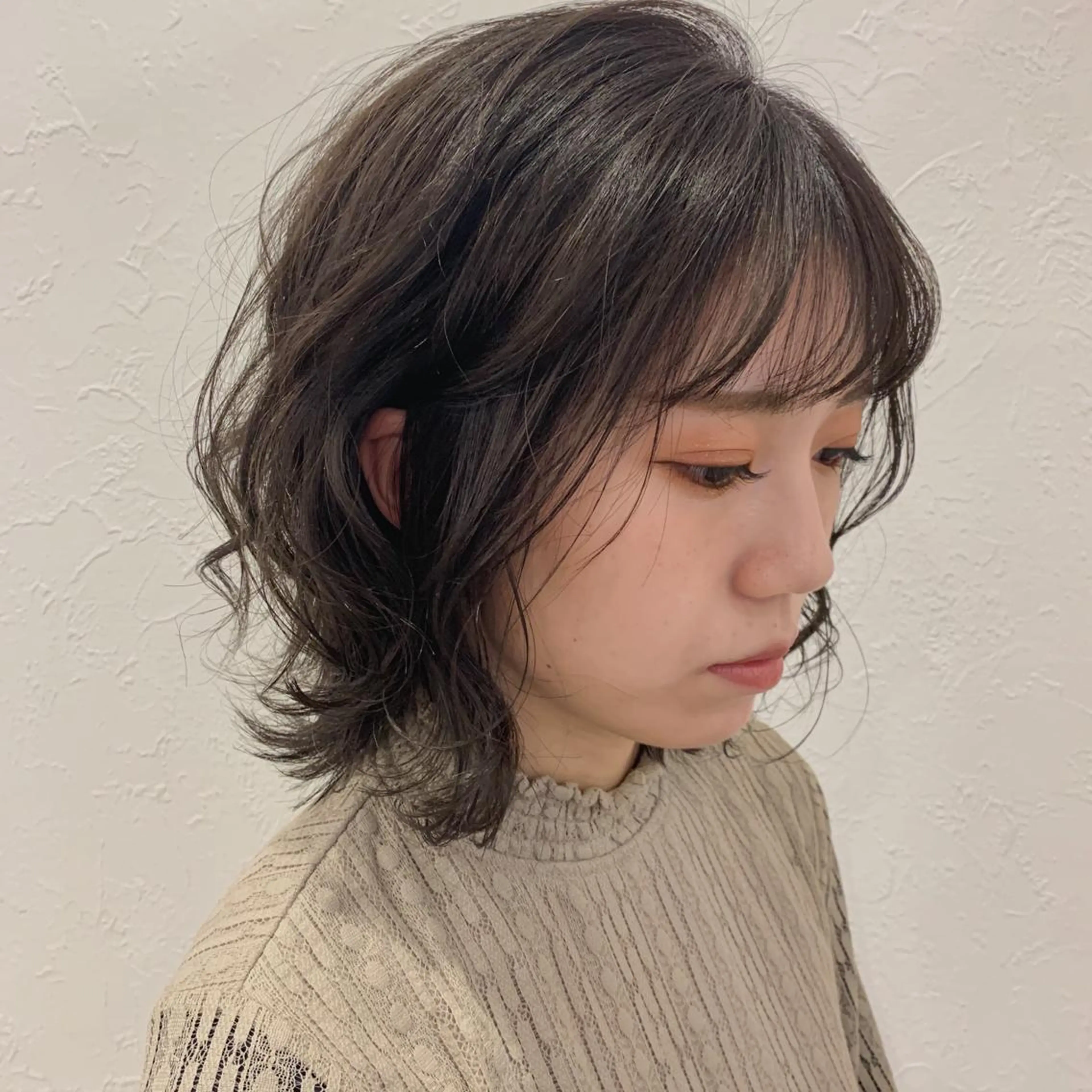 ミディアム カラー カット ヘアカラー トリートメント m ā l o.🌷 サカモトマイコのヘアスタイル