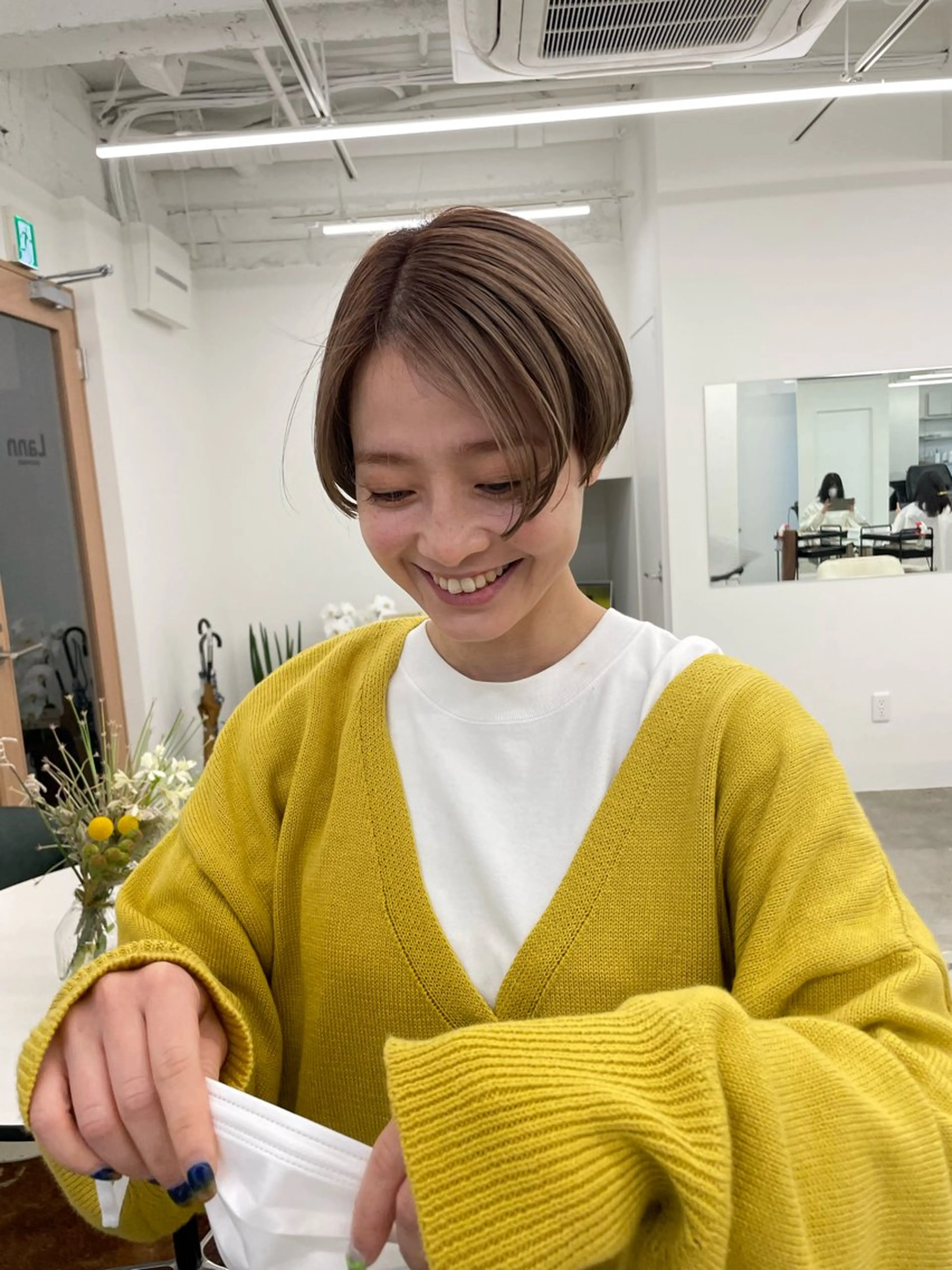 ショート カラー Lann    HAIR•MAKE所属・渡邉 琢也のヘアスタイル