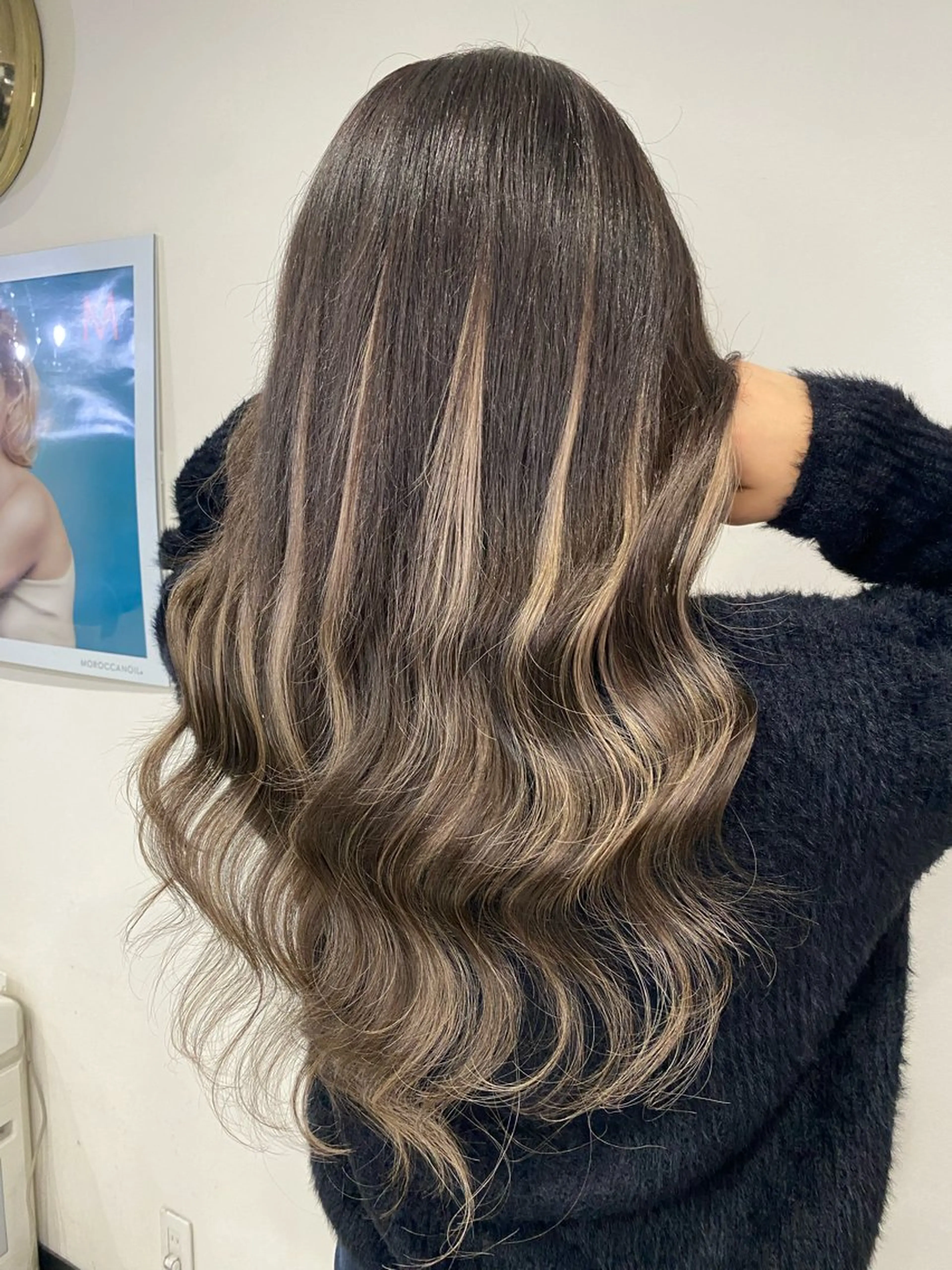 ロング レイヤーカット エクステ HIYORI🌺 /ジェルムのヘアスタイル