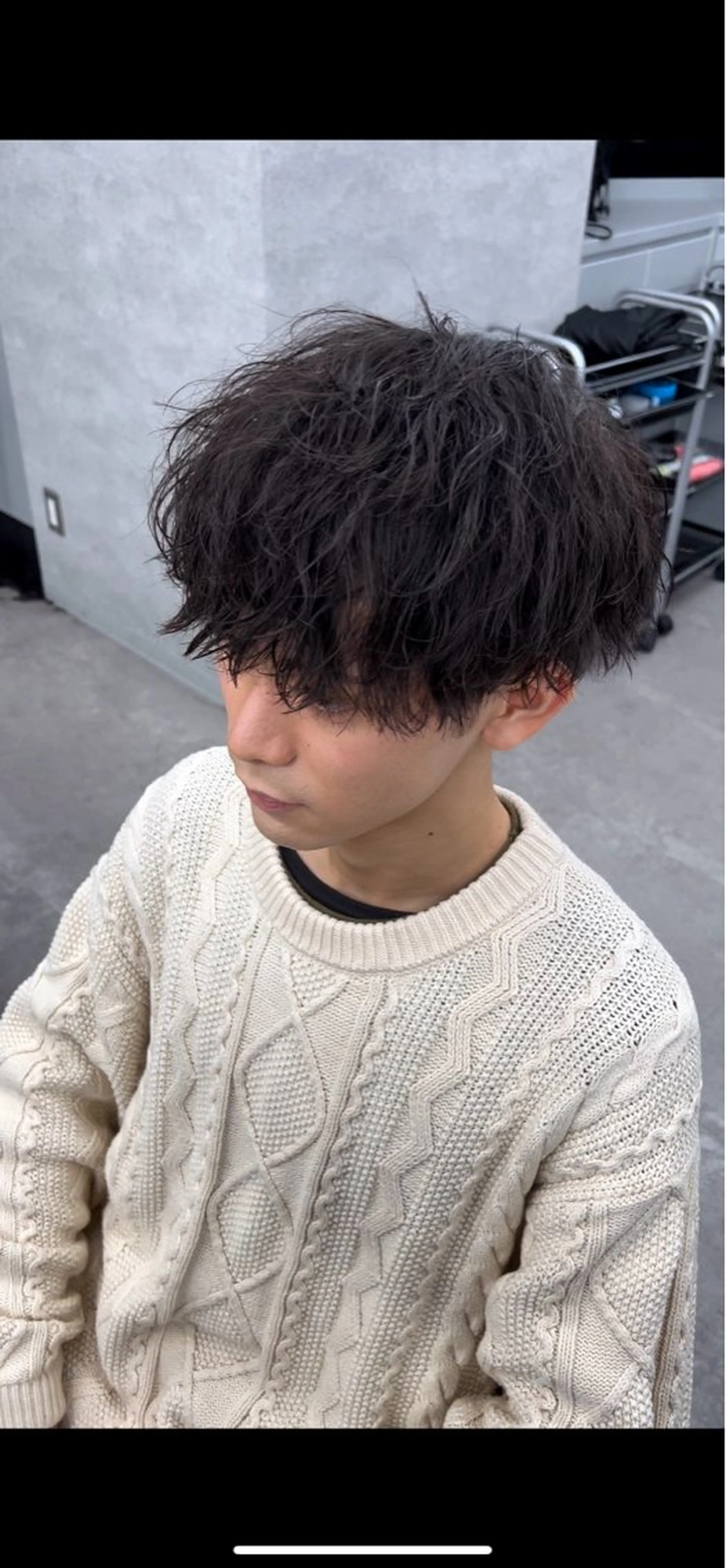 パーマ キッズ カット パーマ 新世代パーマ⚡️ の達人トモ⚡️のヘアスタイル