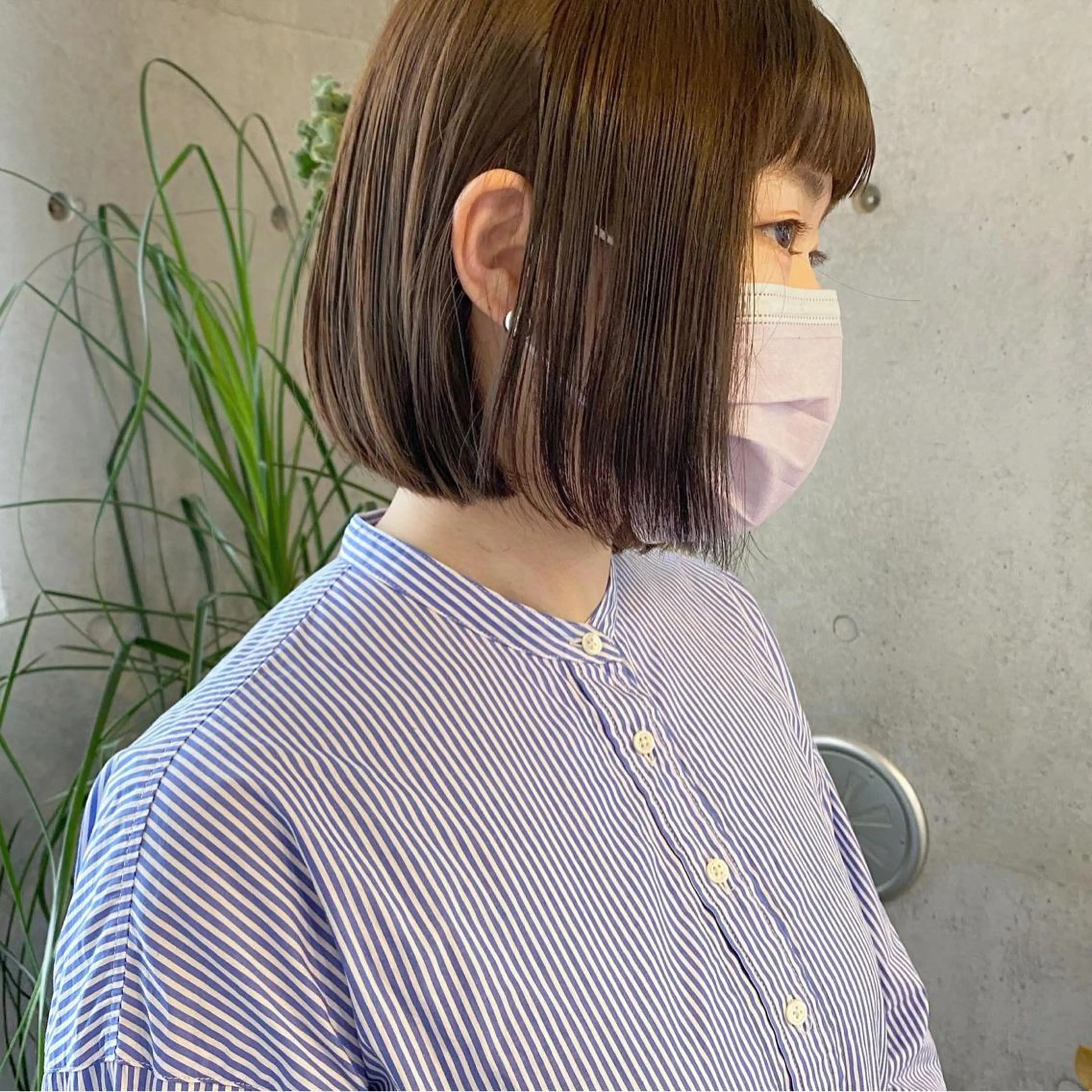 ショート カラー パーマ ヘアアレンジ メンズ キッズ ネイル マツエク・マツパ モリモト サナのヘアスタイル