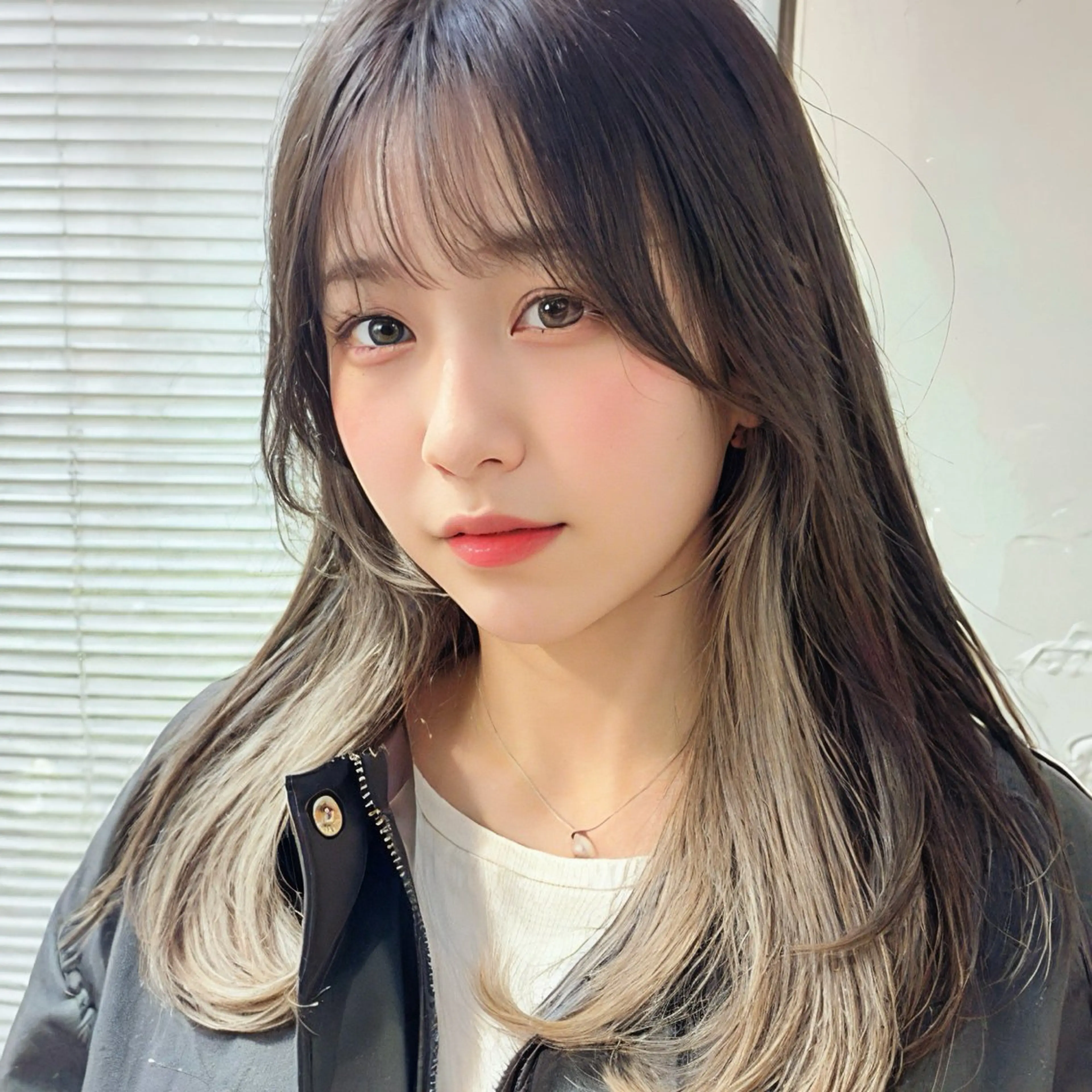 ロング カラー ブリーチ ケアブリーチ インナーカラー 韓国風ヘア レイヤーカット カット ヘアカラー トリートメント インナーカラー/レイ ヤーカット♡/マキシのヘアスタイル