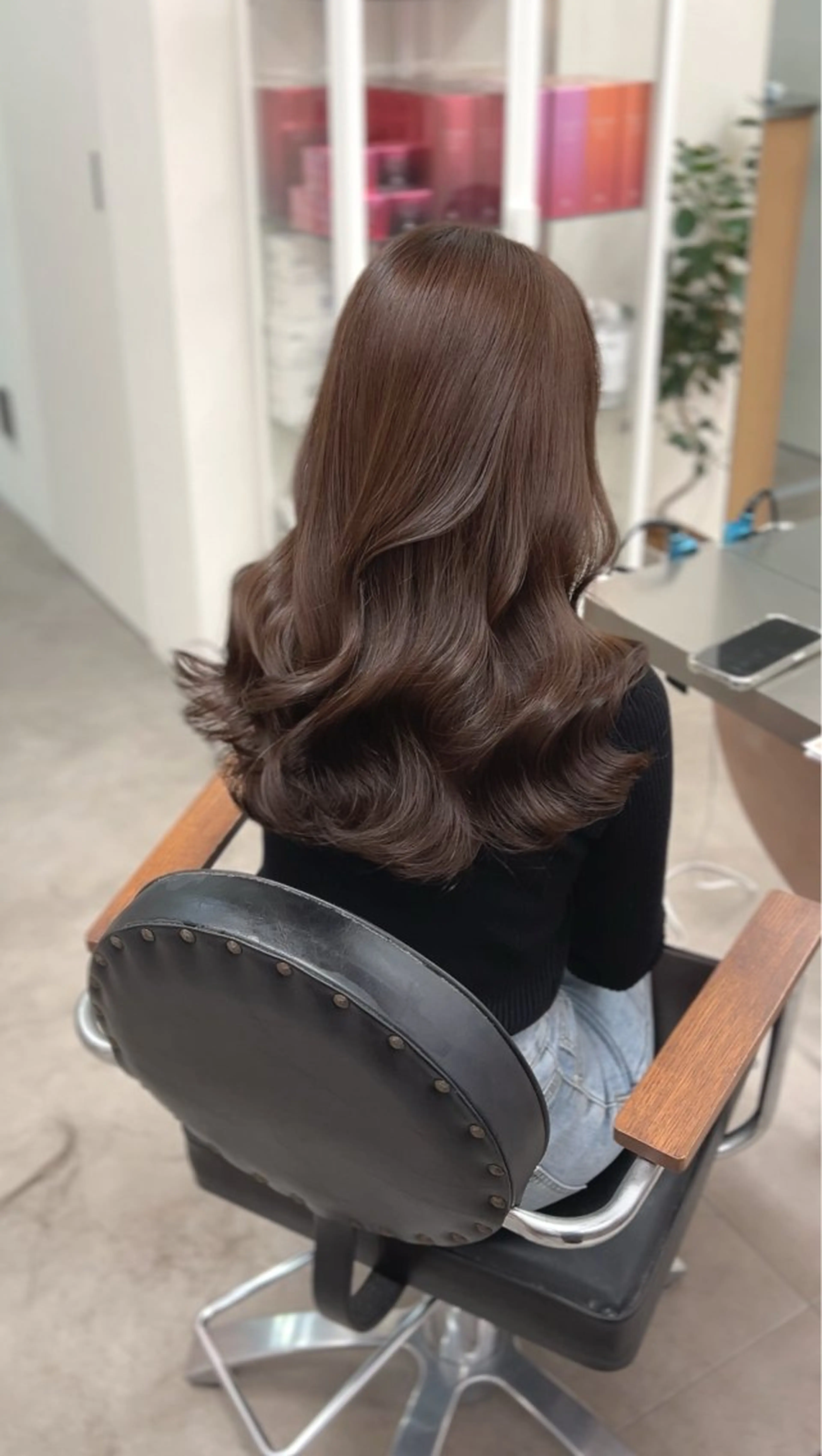 ロング カラー ヘアカラー 梅田/ベージュ／ 艶カラー／三宅空翔のヘアスタイル