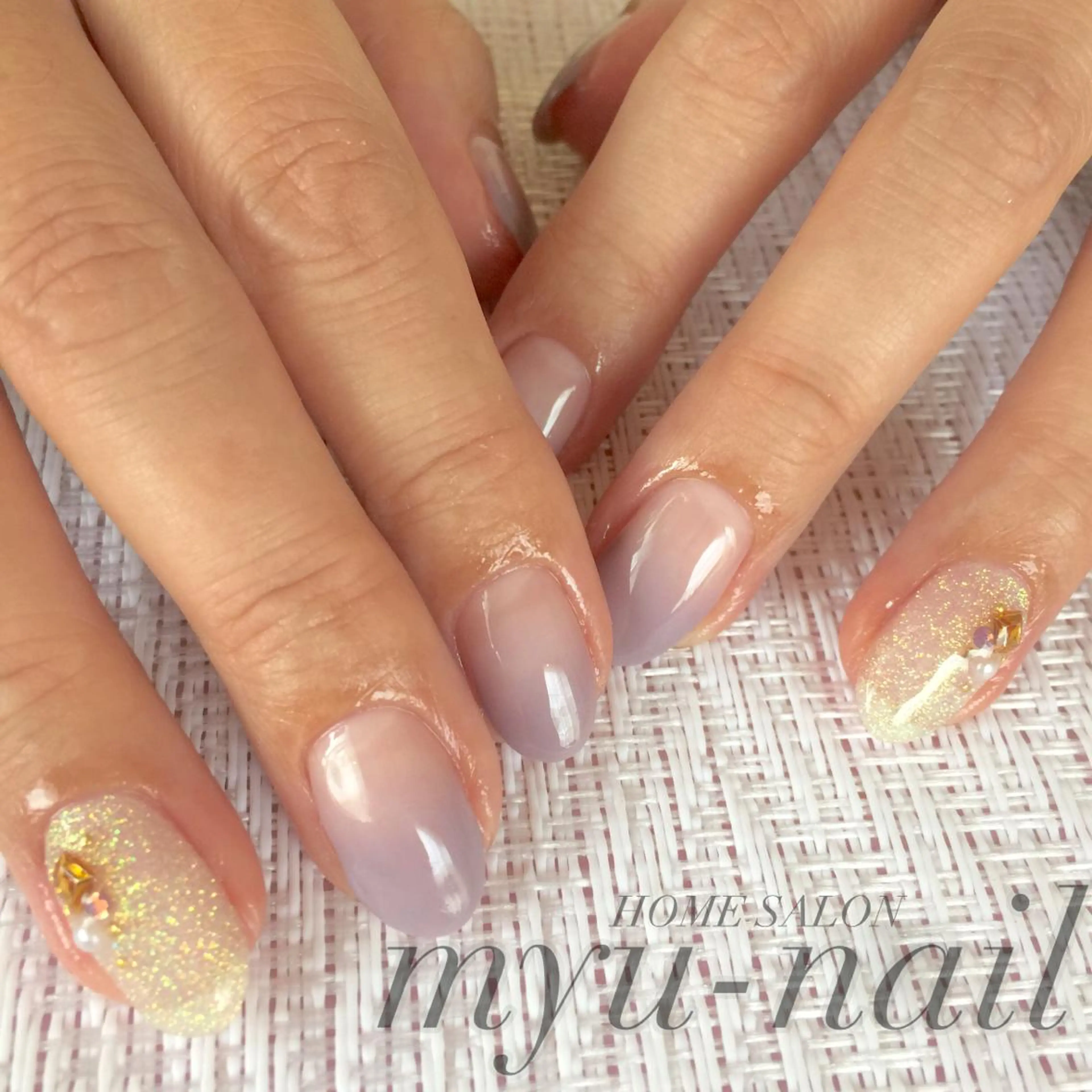 ネイル ハンドネイル ホームサロン myu-nailのネイルデザイン