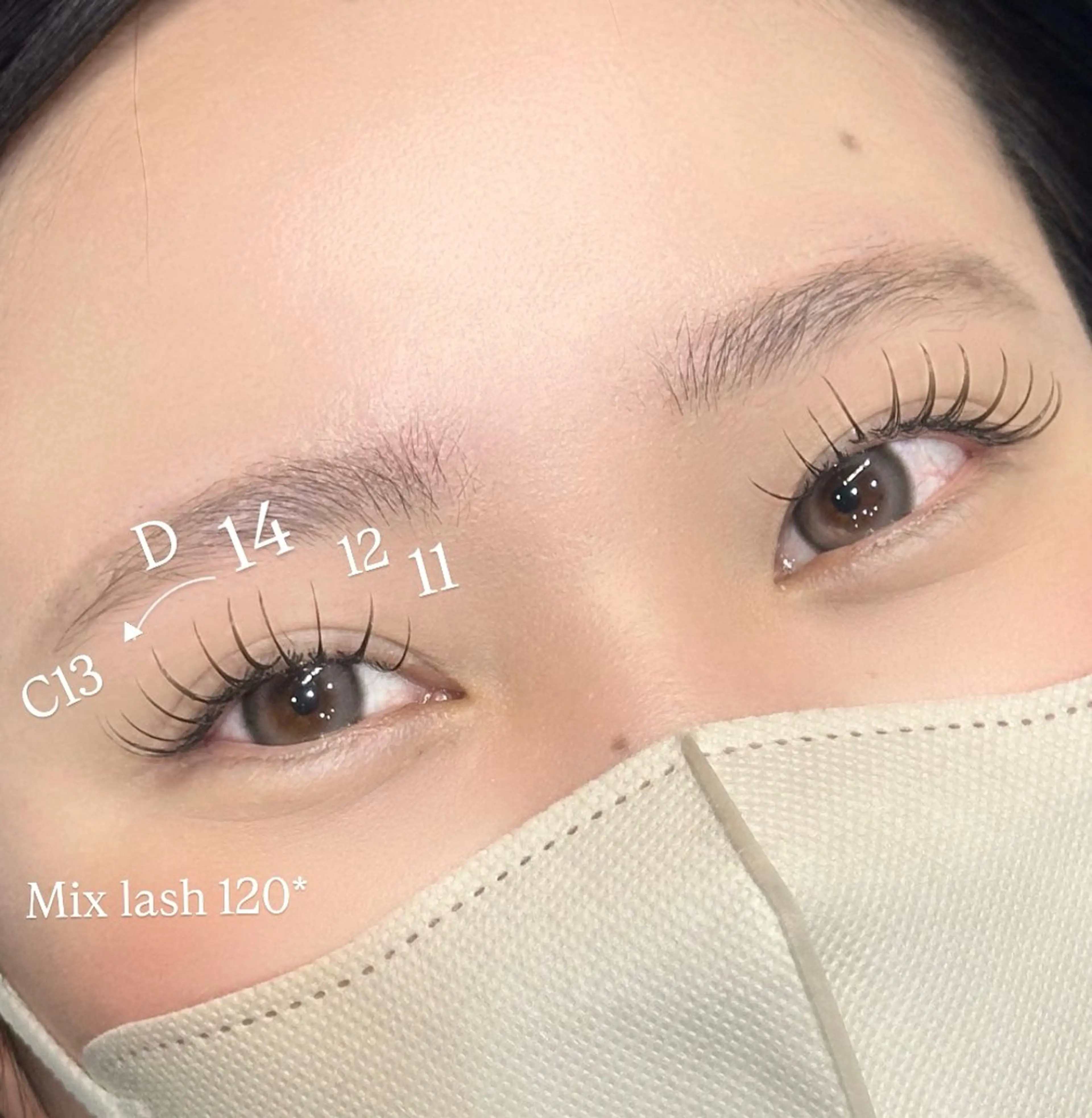 マツエク・マツパ マツエク AILEEN *のマツエク・マツパデザイン