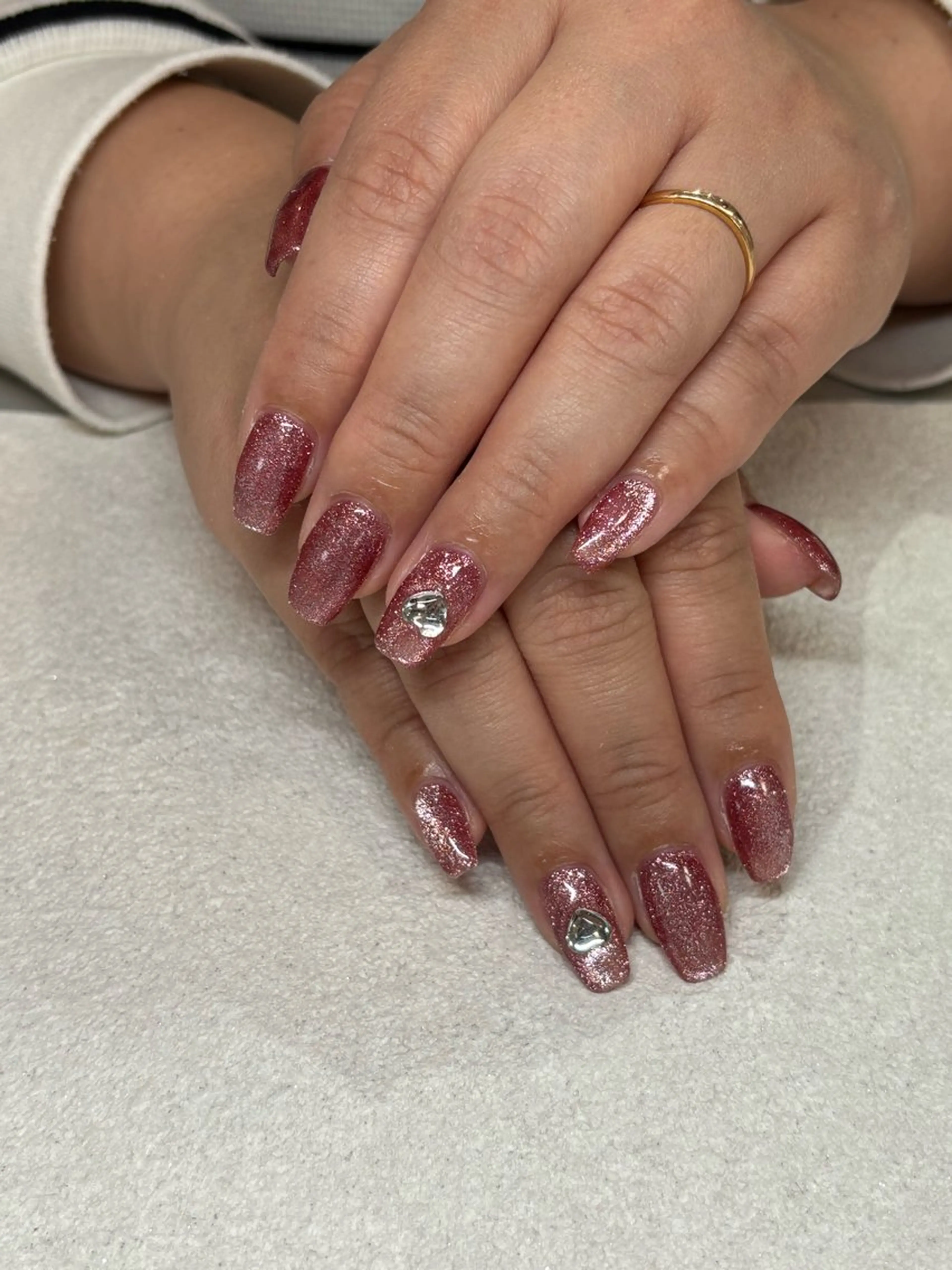 ネイル 長さ出し スカルプネイル ハンドネイル lalaroom. nailsalon航空公園店所属・lala room.のネイルデザイン