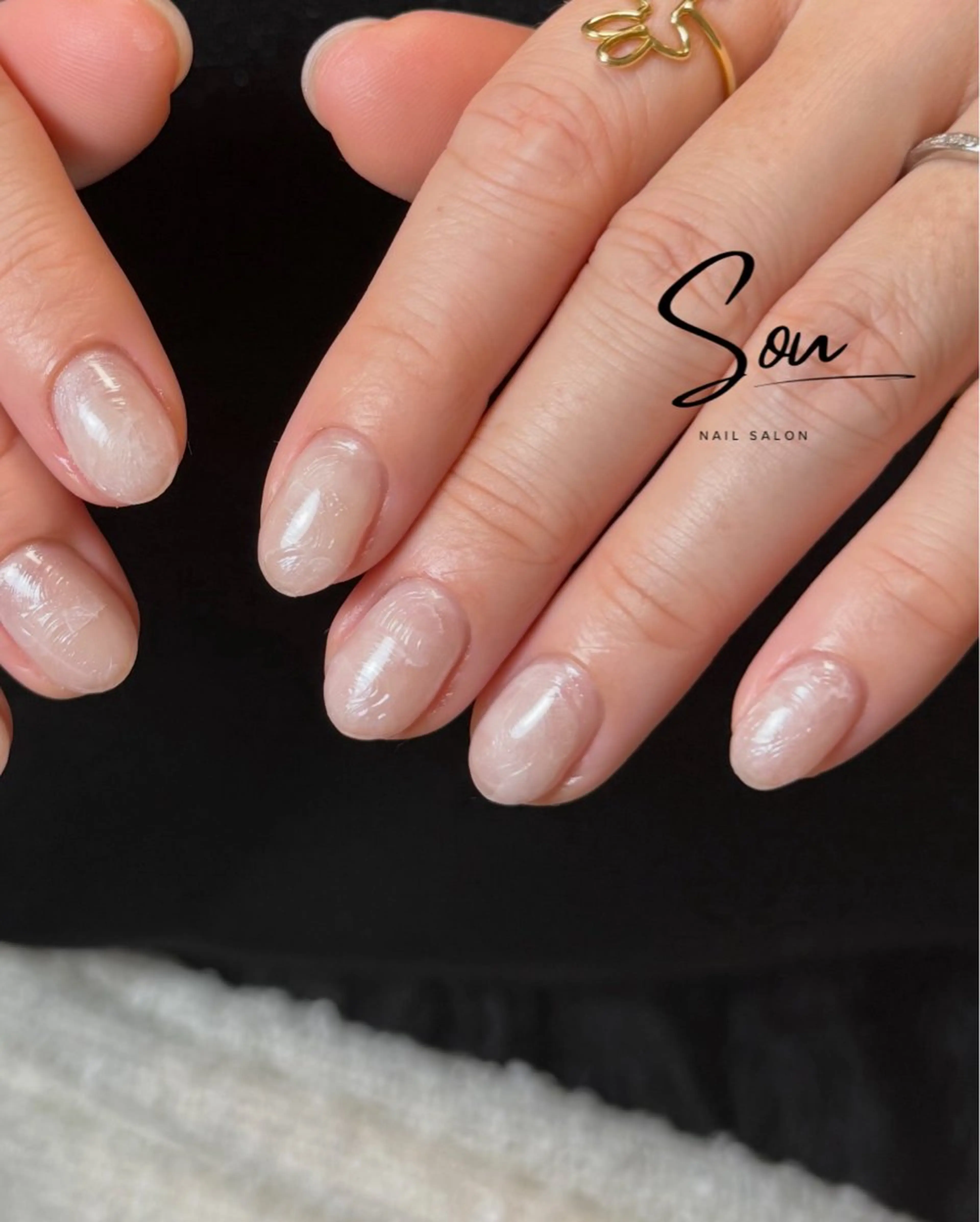 ネイル アートネイル ニュアンスネイル ハンドネイル S o u 【nail salon】所属・S o u_ nail salonのネイルデザイン