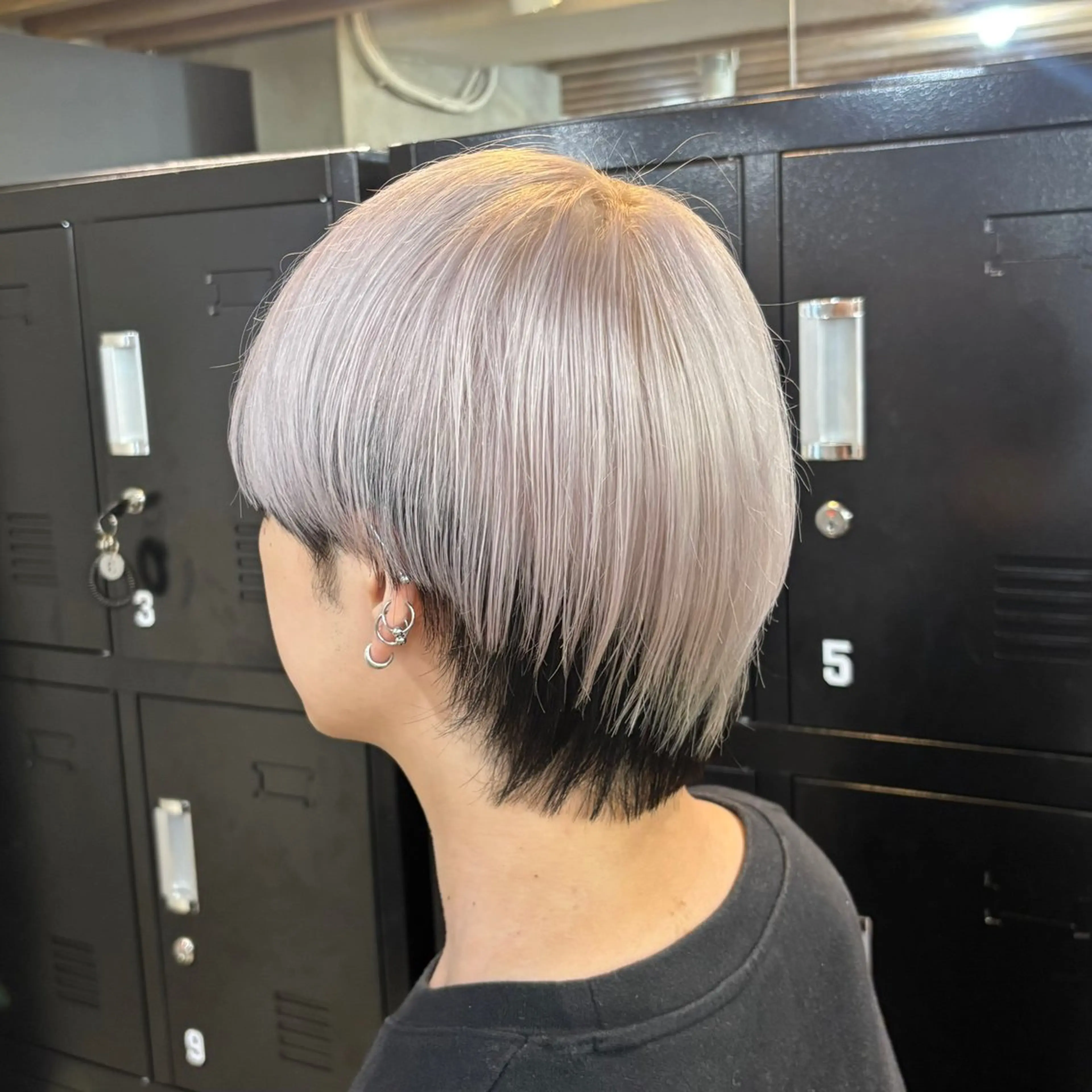 ロング カラー ヘアアレンジ メンズ ヘアカラー トリートメント 🎀暖色/ベージュ× ハイトーン💫りののヘアスタイル