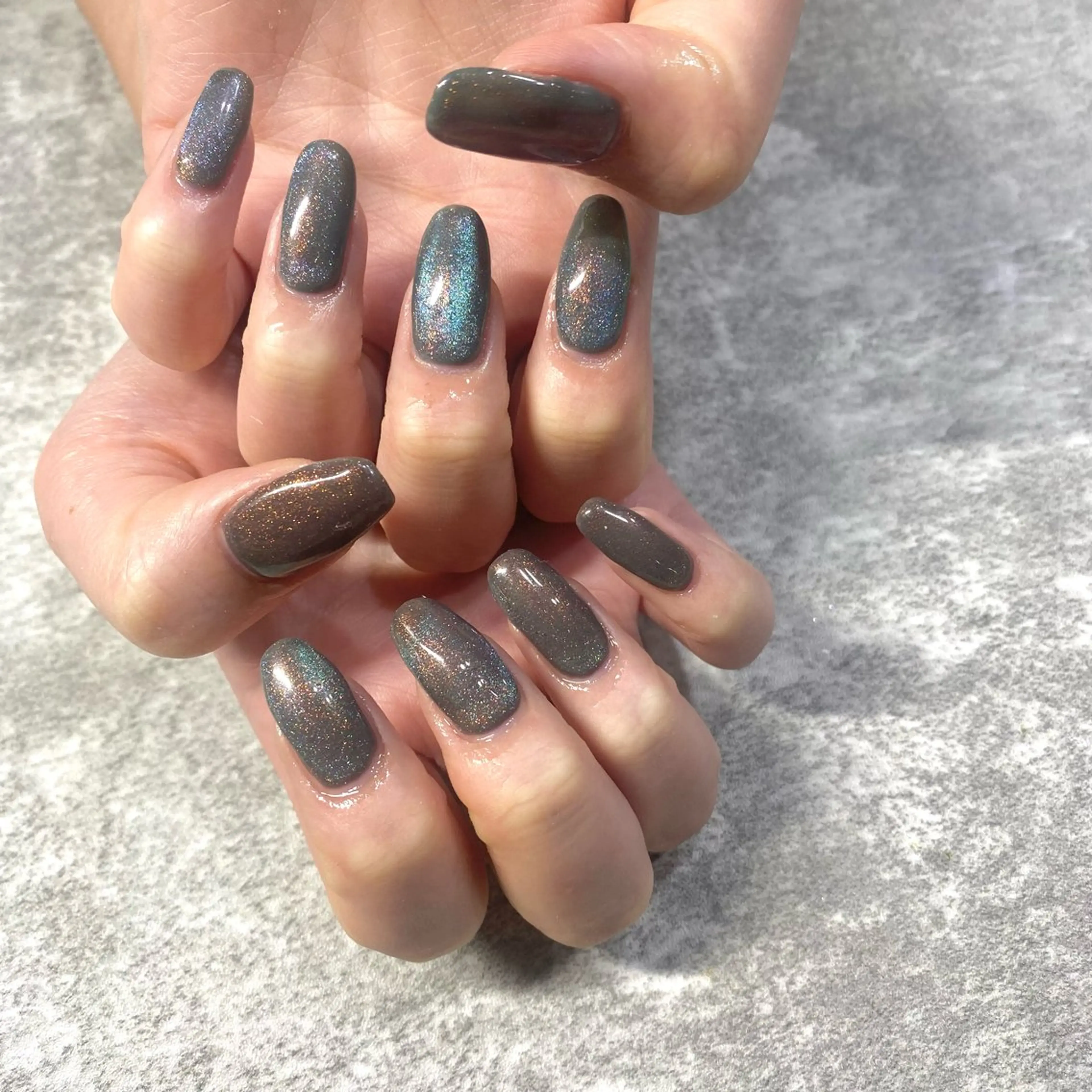 ネイル マグネットネイル ハンドネイル ★Rinail... .のネイルデザイン