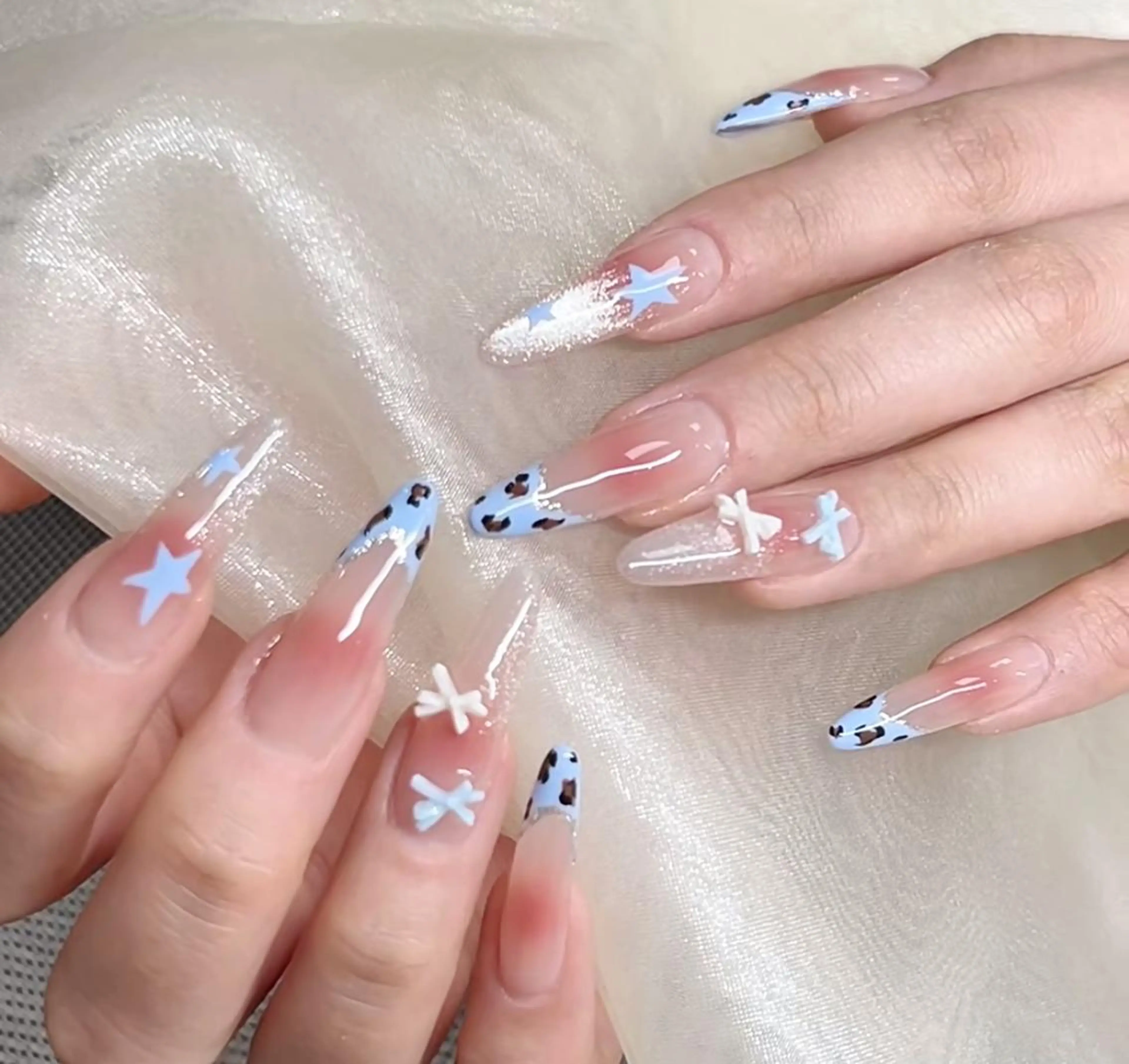 ネイル 💙羽生 彩光💙のネイルデザイン