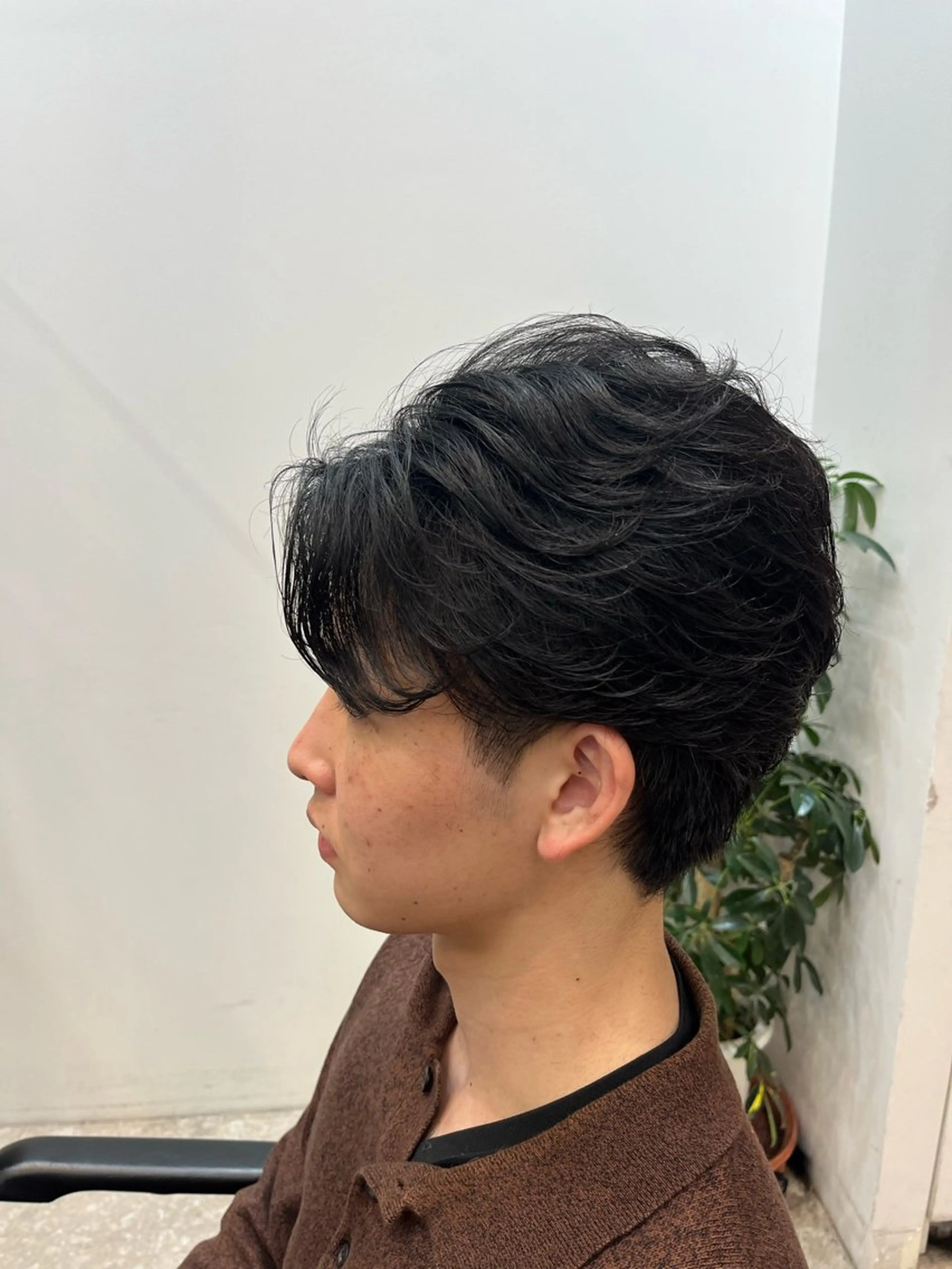 ショート パーマ メンズ カット パーマ fifth / 山下 和輝 海外風スタイルのヘアスタイル