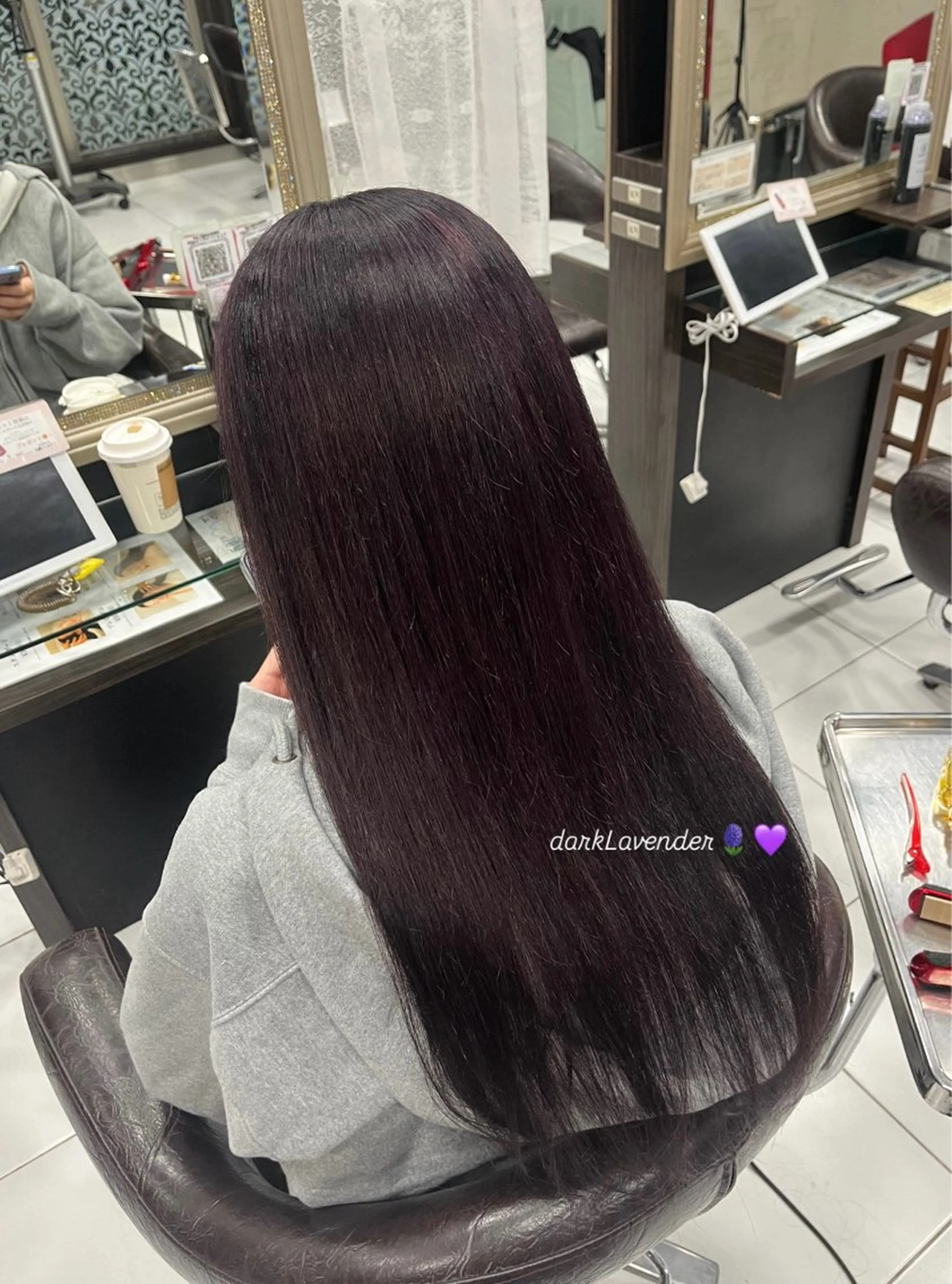 ロング カラー カットモデル募集 ❤️ྀིHINATAのヘアスタイル