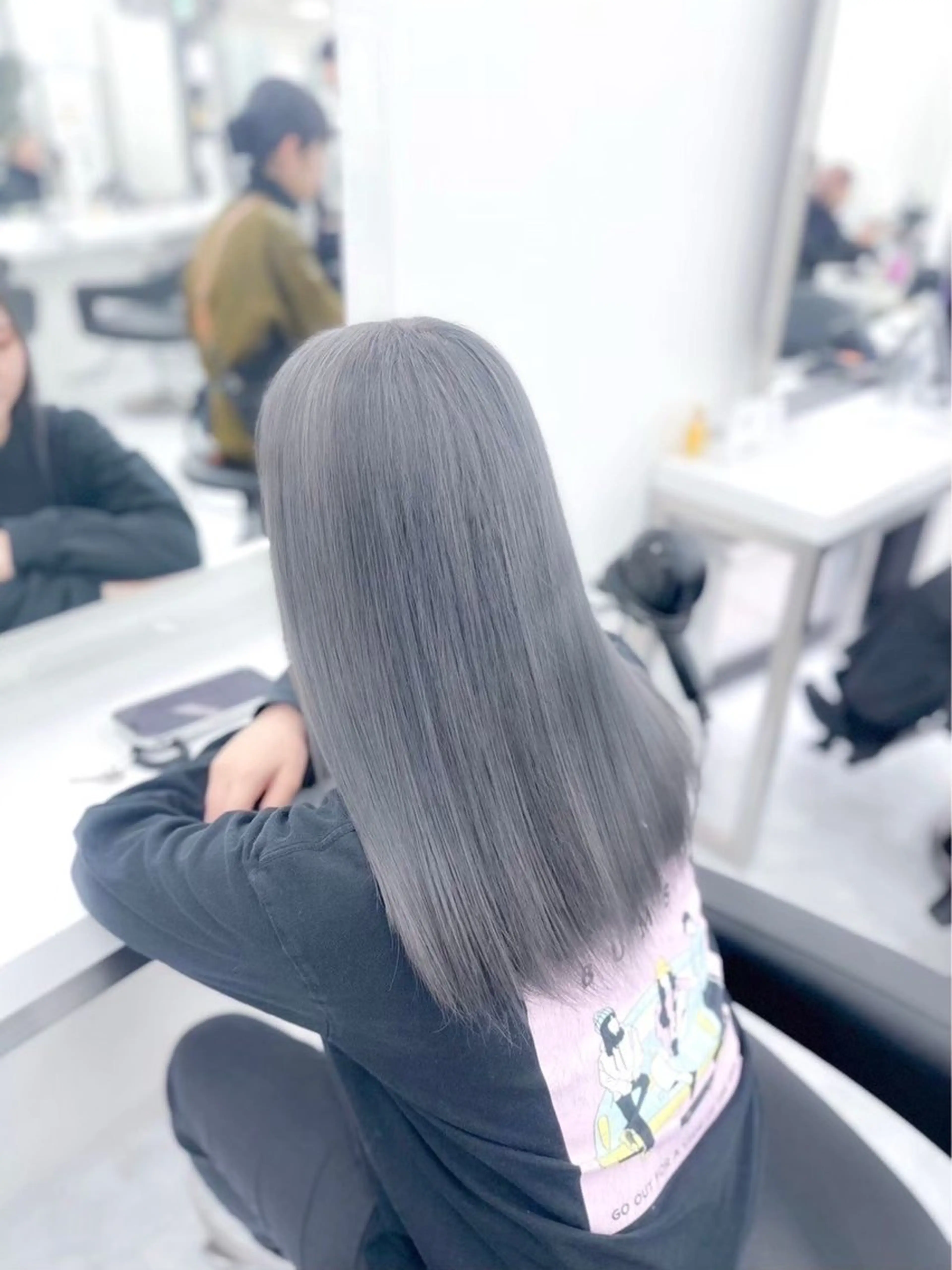 カラー La fith hair　pur茶屋町店所属・momoka/茶屋町 /艶髪カラーのヘアスタイル