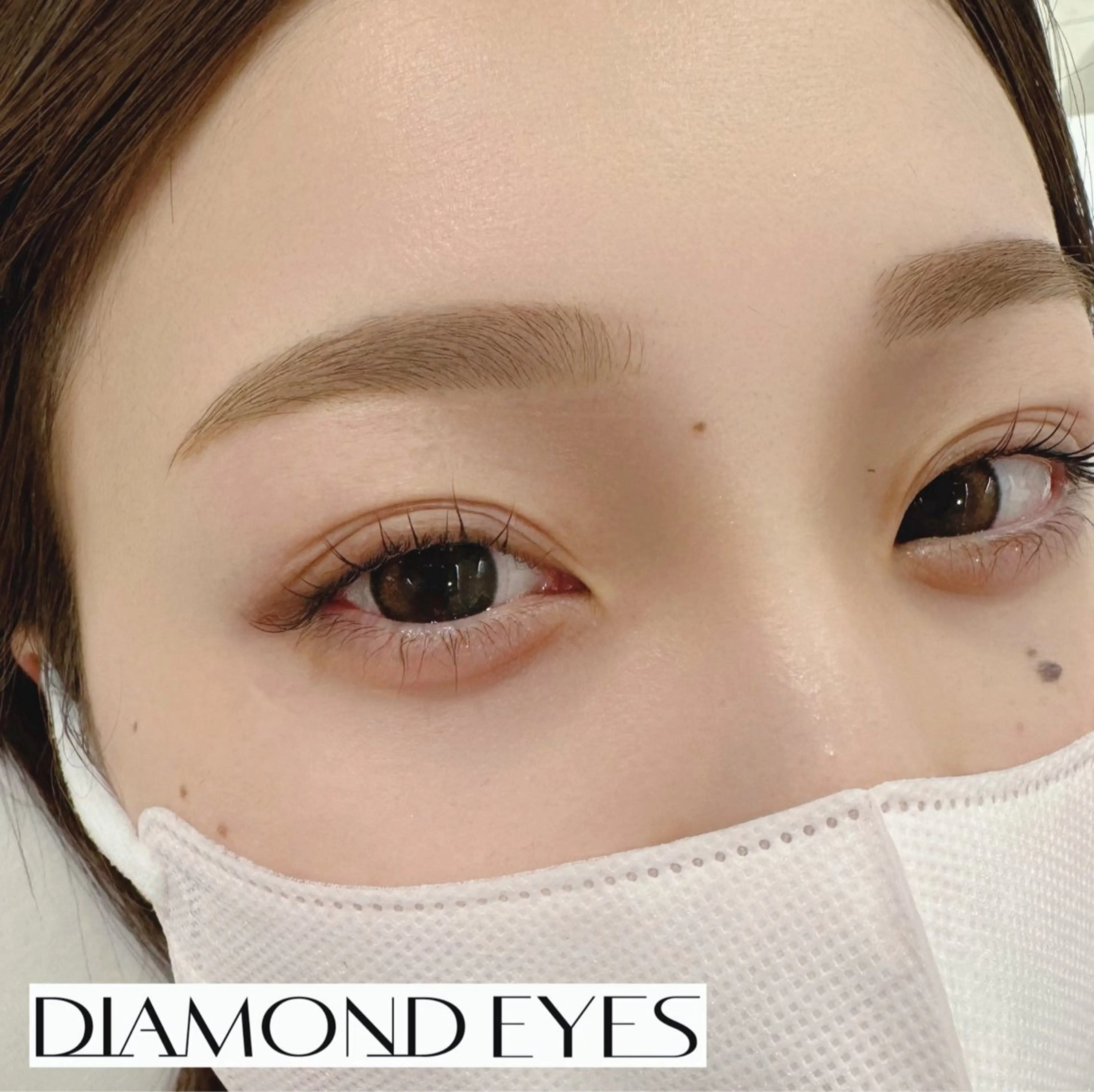アイブロウ ダイヤモンドアイズ ⭐︎EBIEのマツエク・マツパデザイン