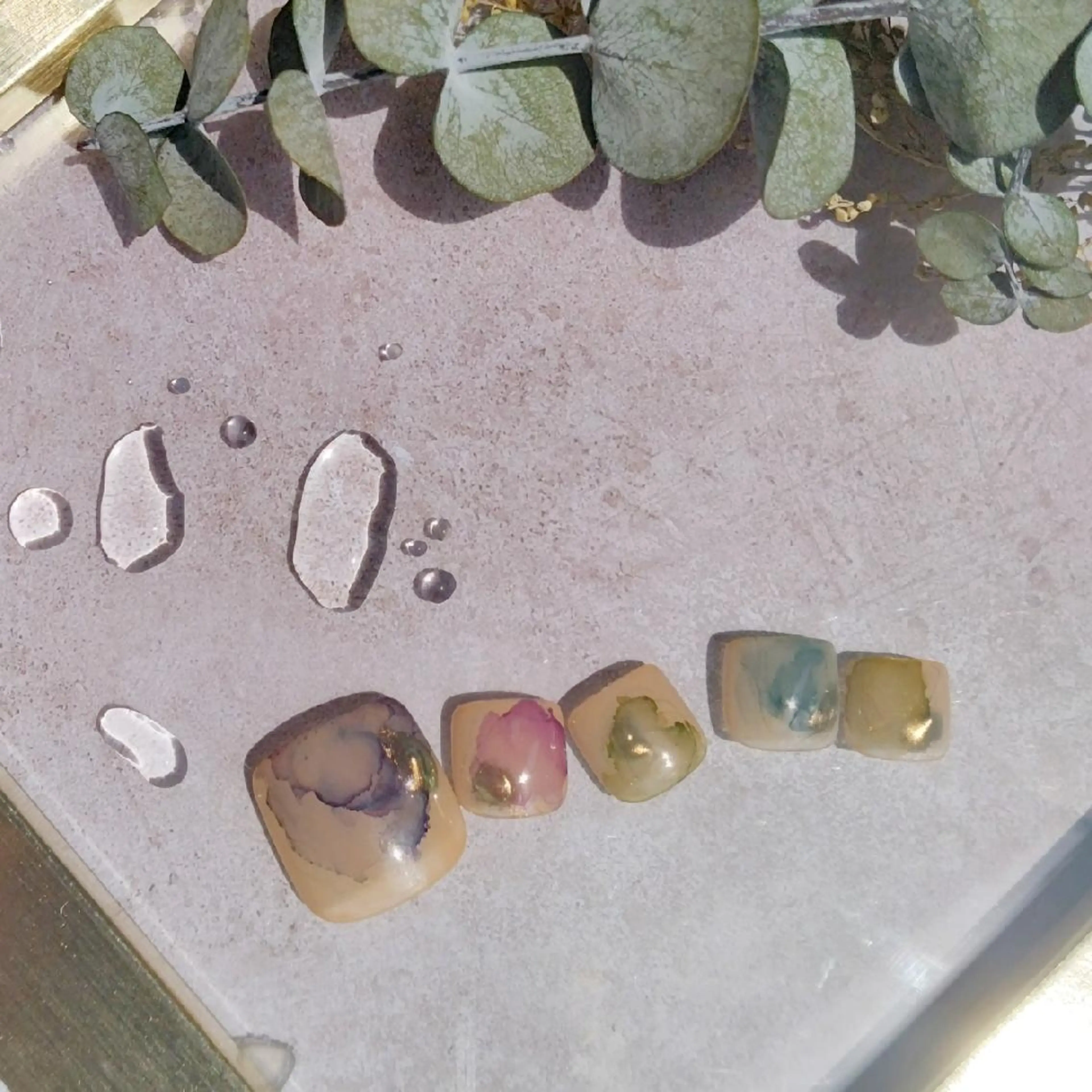 ネイル フットネイル ワンカラーネイル フットネイル Nailsalon manoのネイルデザイン