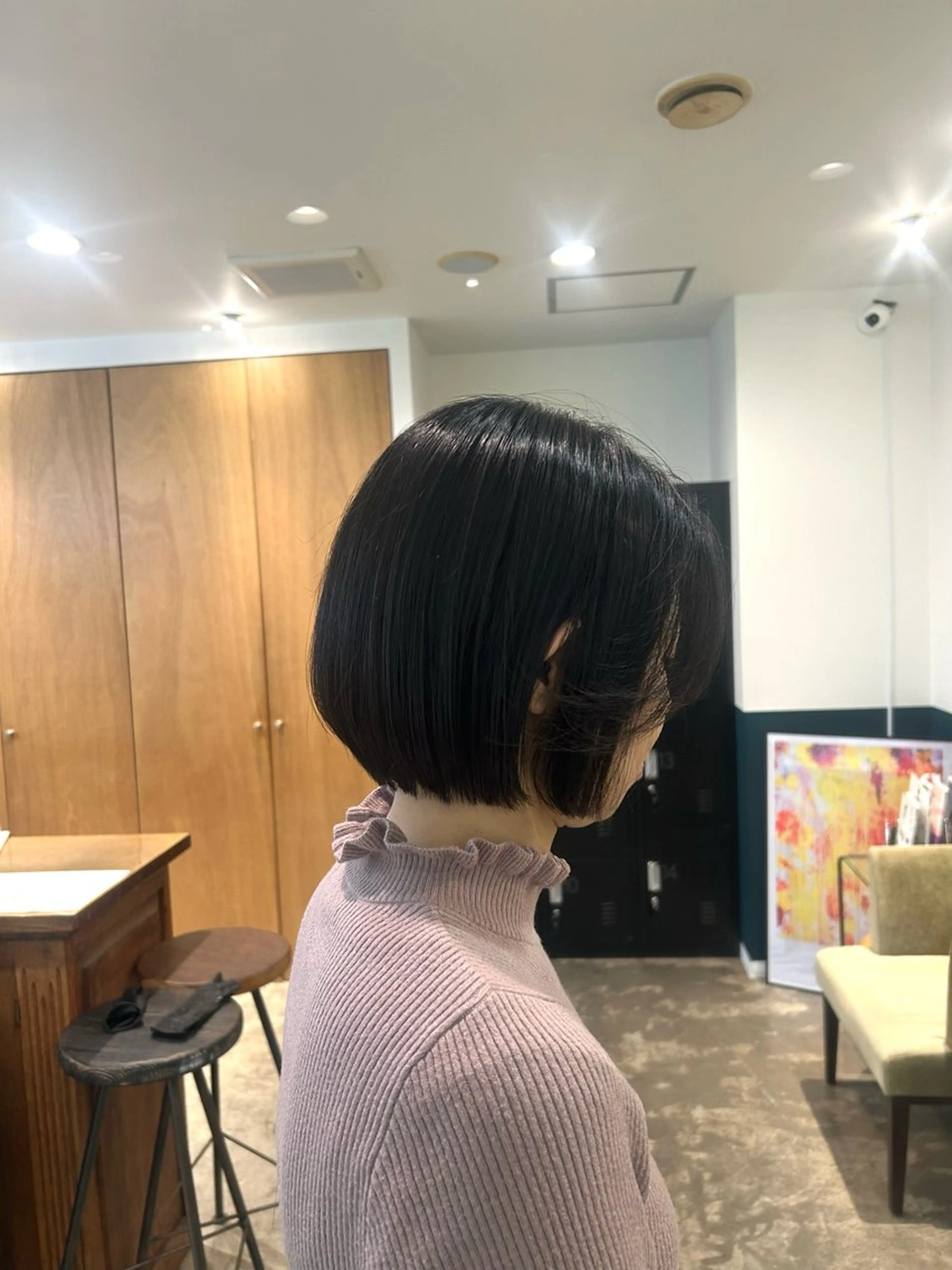 ショート ショートボブ ボブ ショートヘア 大川 麻尋のヘアスタイル