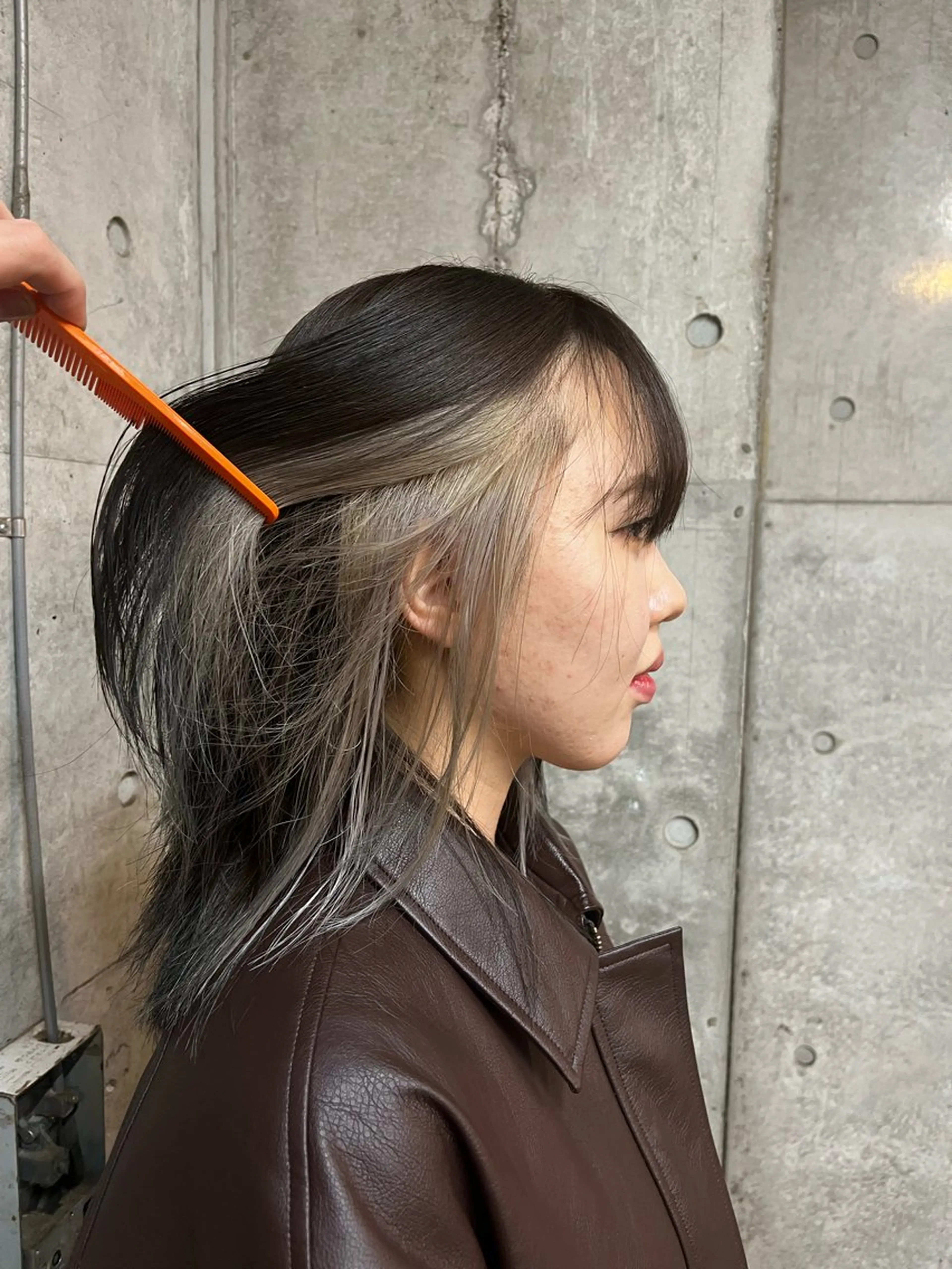 ミディアム カラー 🌱ぱっつとボブカ ット🌱/Ryotaのヘアスタイル