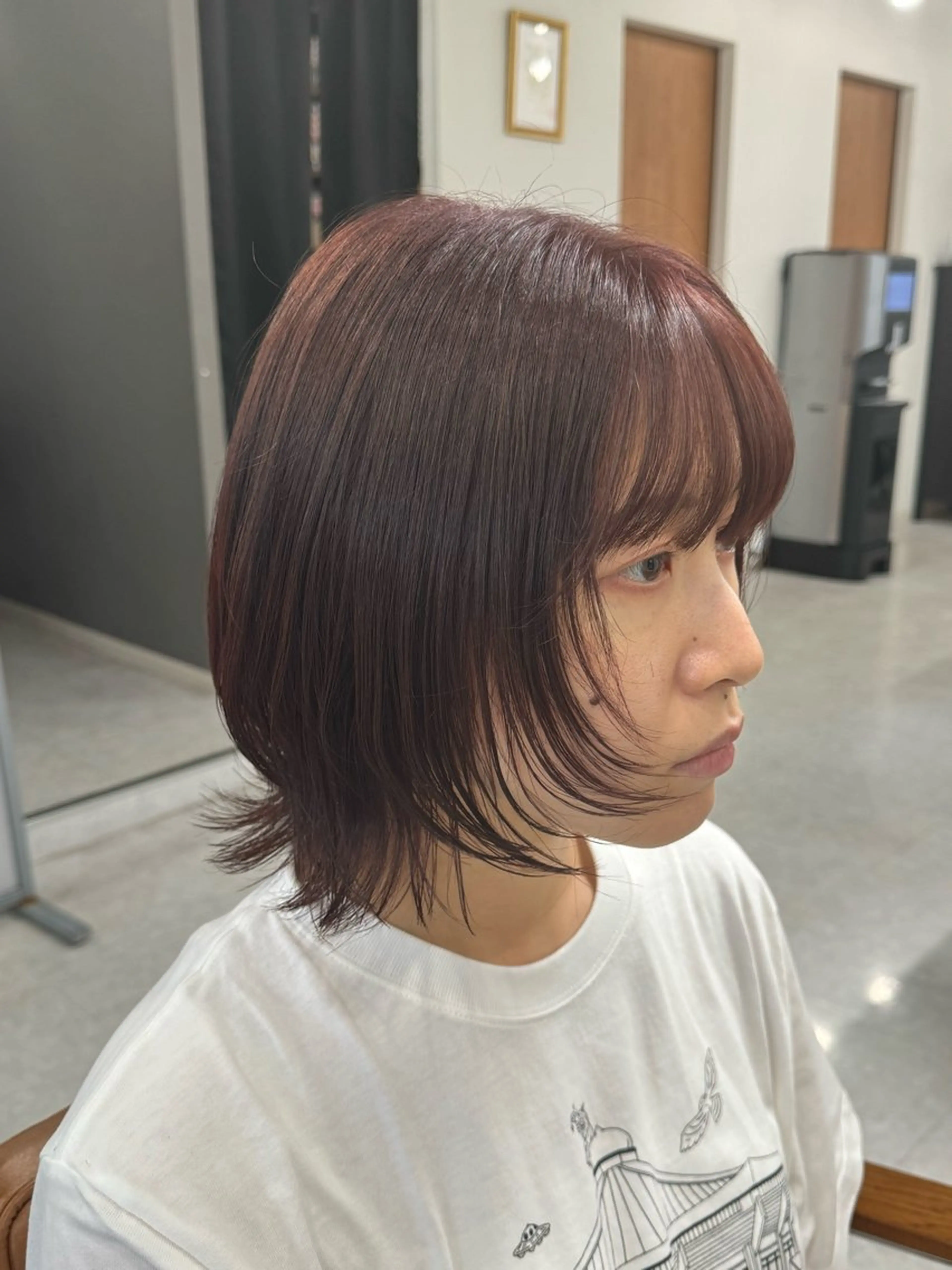 ミディアム 🫧モテパーマ/ツヤ 縮毛/AI🫧のヘアスタイル