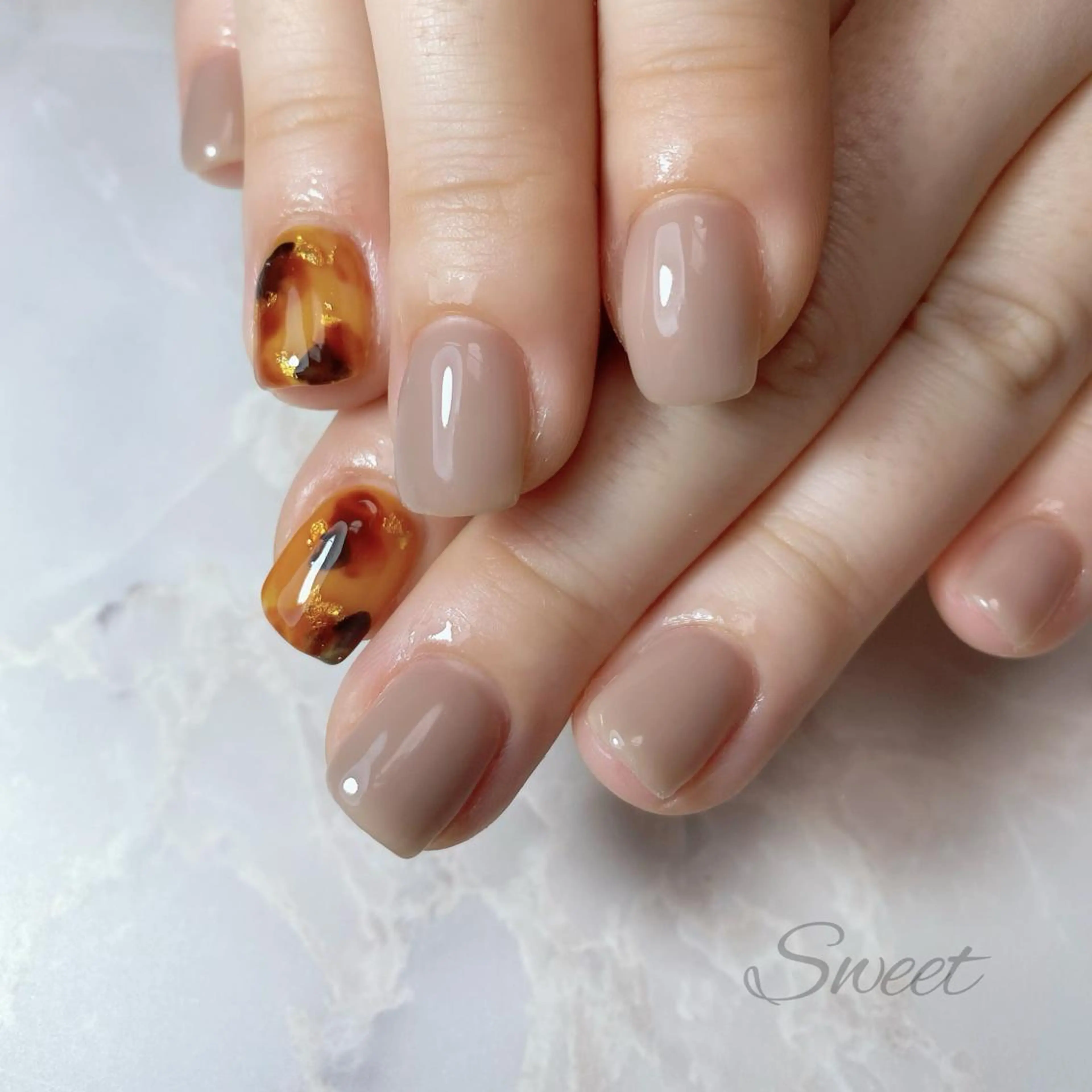 ネイル sweet 仲野陽子のネイルデザイン