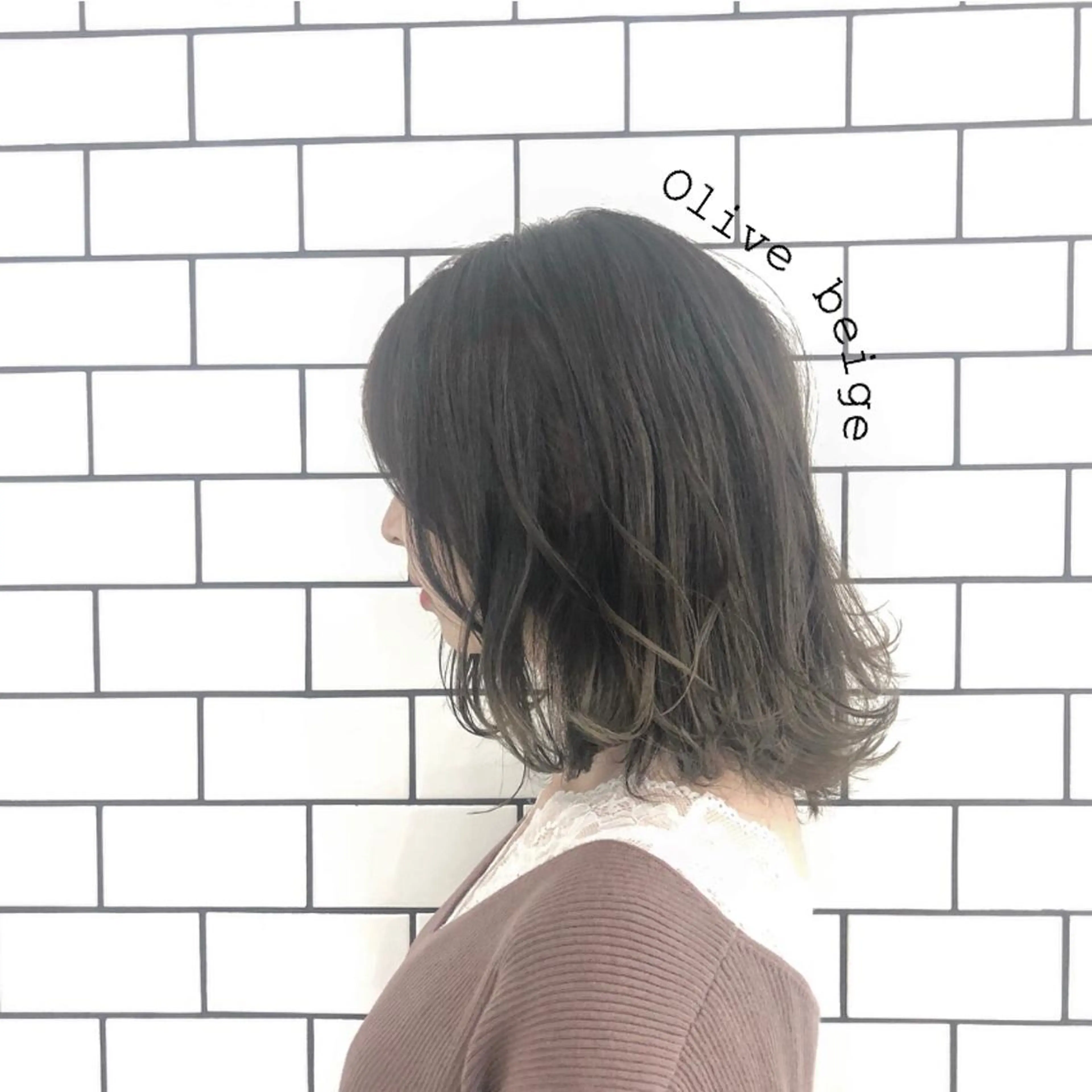 ミディアム カラー お洒落パーマ/ 艶カラー/michiのヘアスタイル