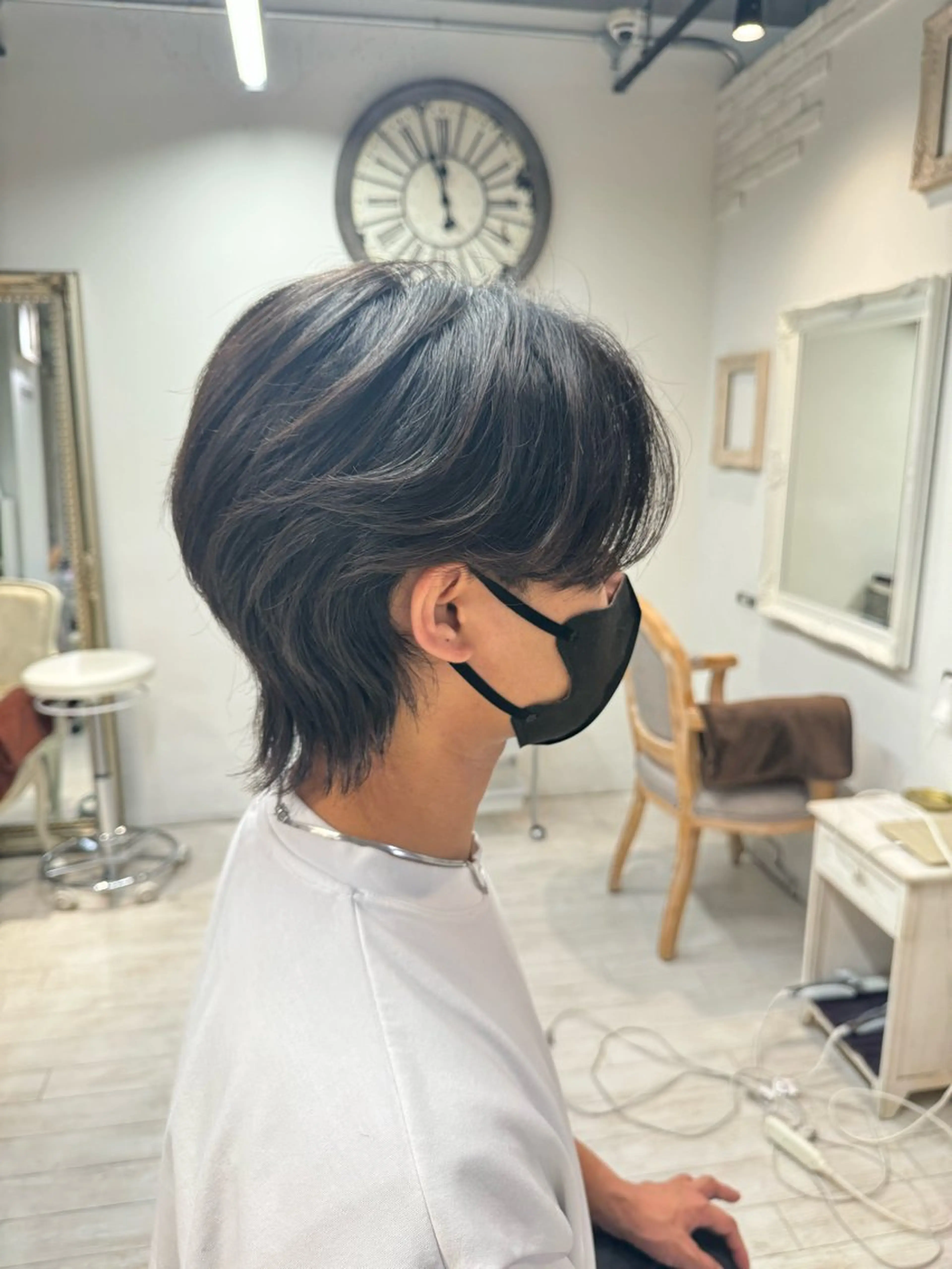 パーマ メンズ ダウンパーマ メンズパーマ 🫧ブリーチなし 透明感カラーゆん🫧のヘアスタイル