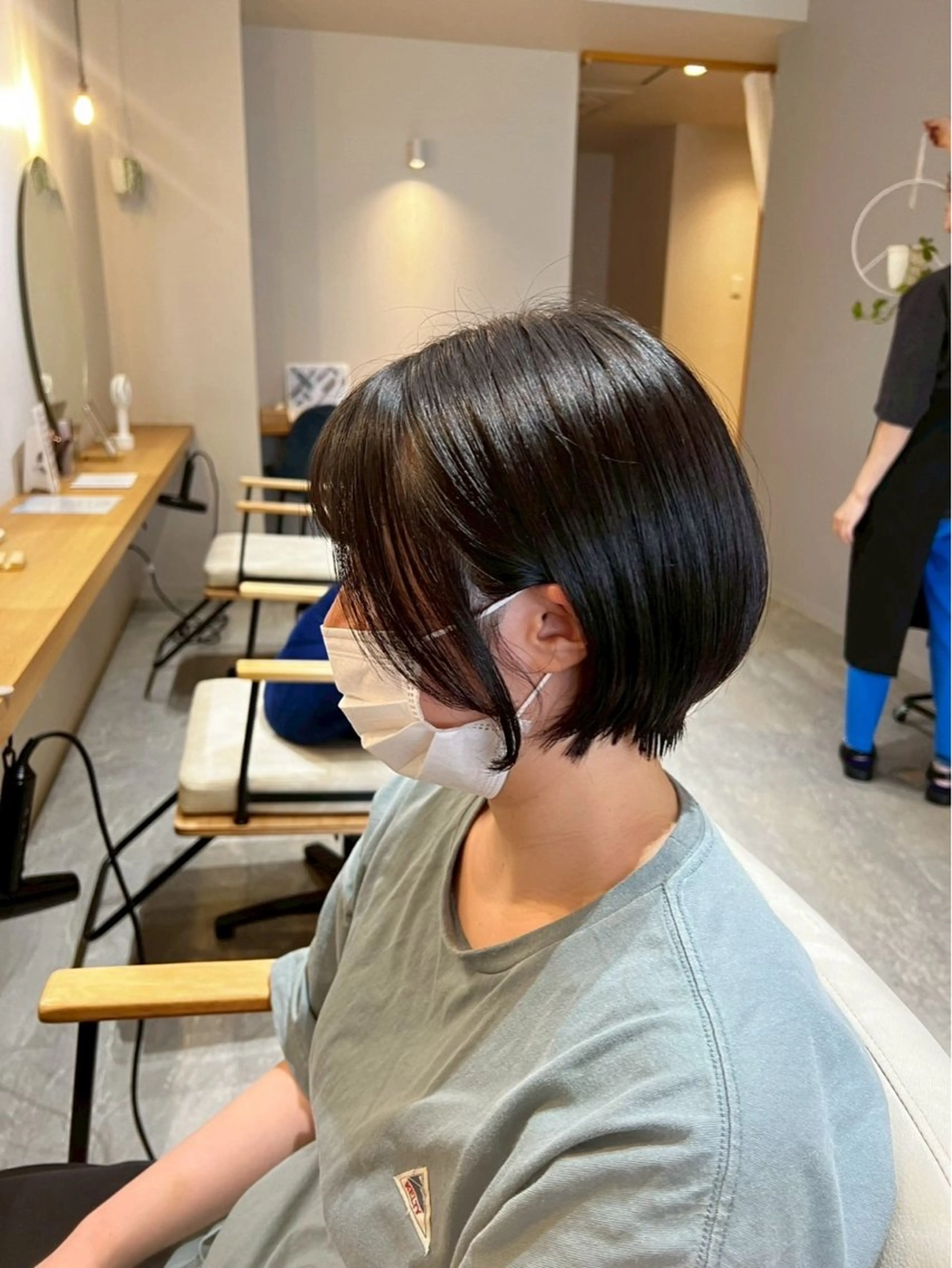 ショート ショートボブ ボブ ショートヘア 《PARAGO緑橋》 内田美結のヘアスタイル